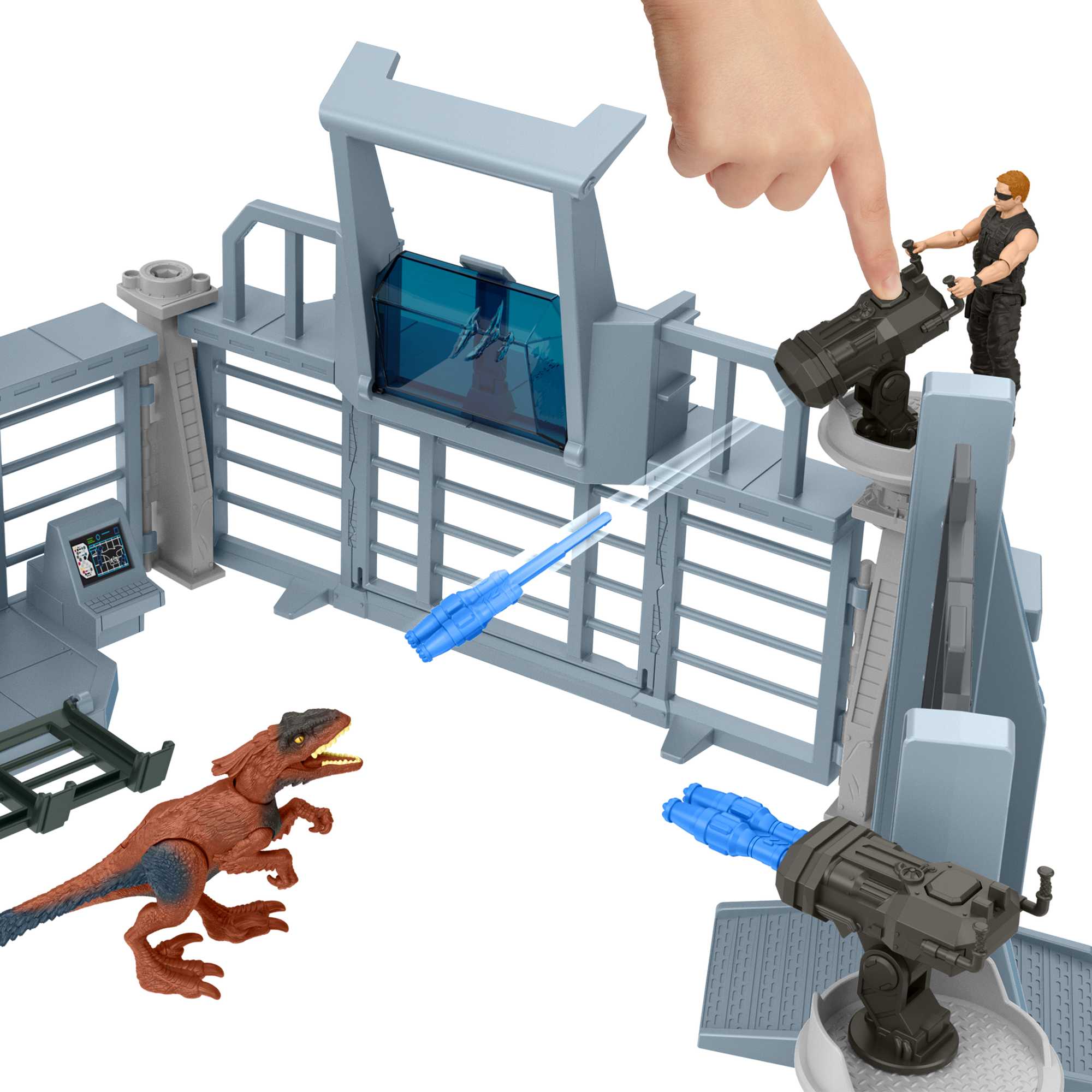 Jurassic World Outpost Chaos Playset - Image 7
