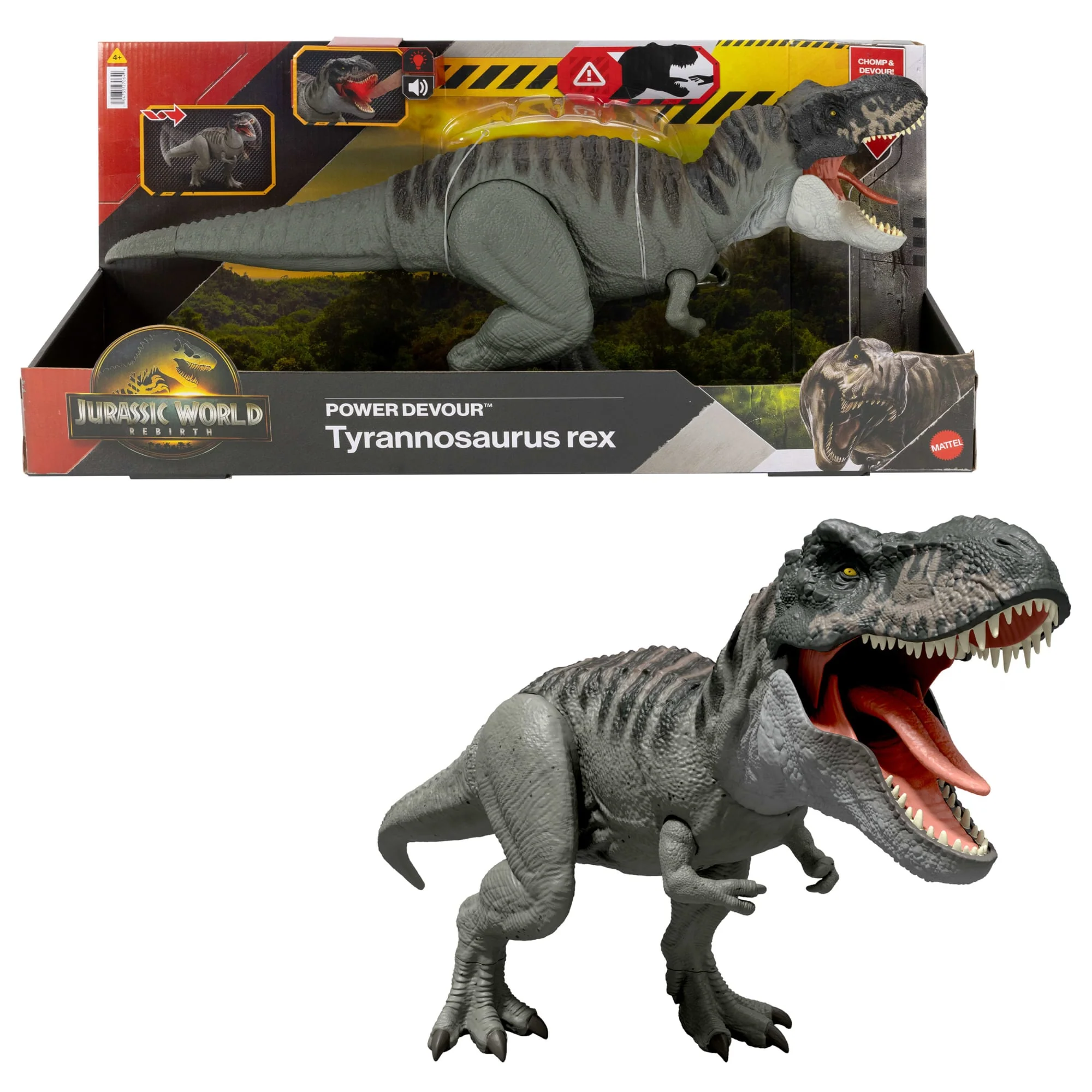 Jurassic World-Figurine Articulée Tyrannosaure Furieux Prédateur