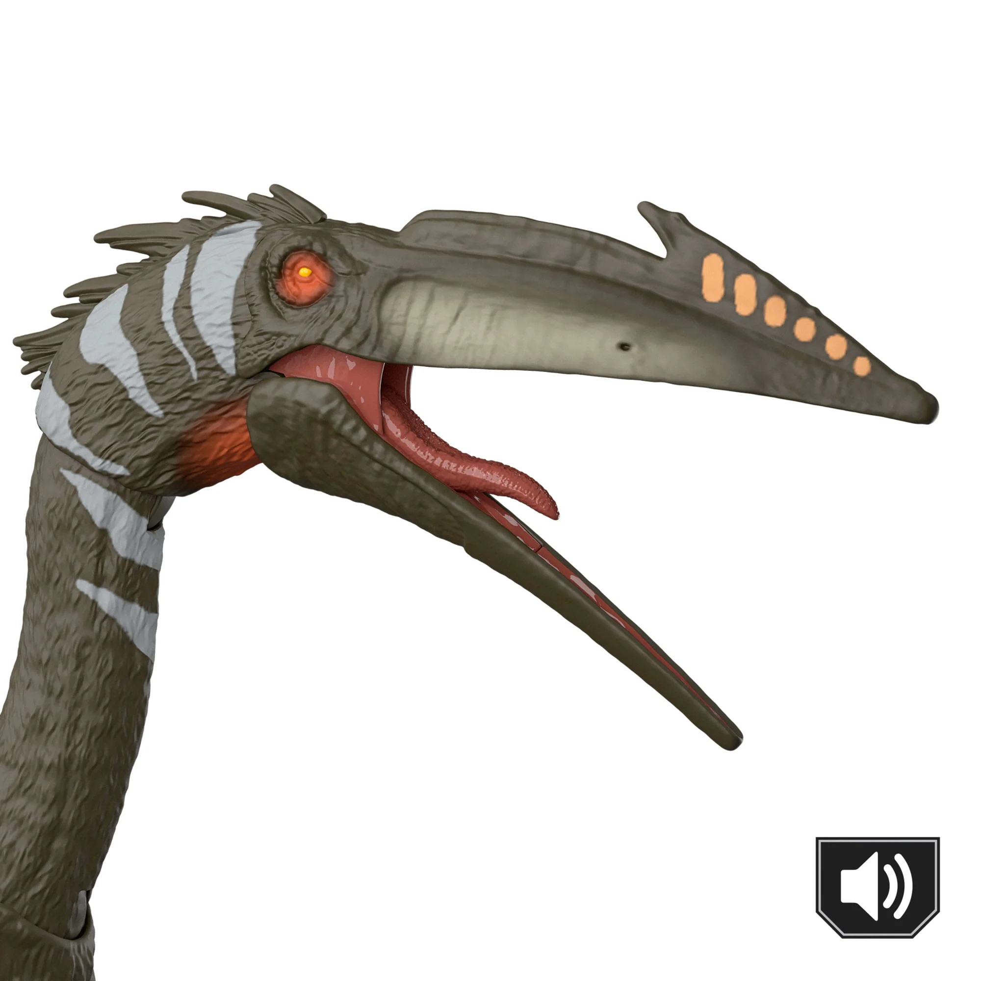 Figura De Acción Quetzalcoatlus Emboscada Aérea De Jurassic World Rebirth, Dinosaurio De Juguete Con Alas Y Sonido - Image 3