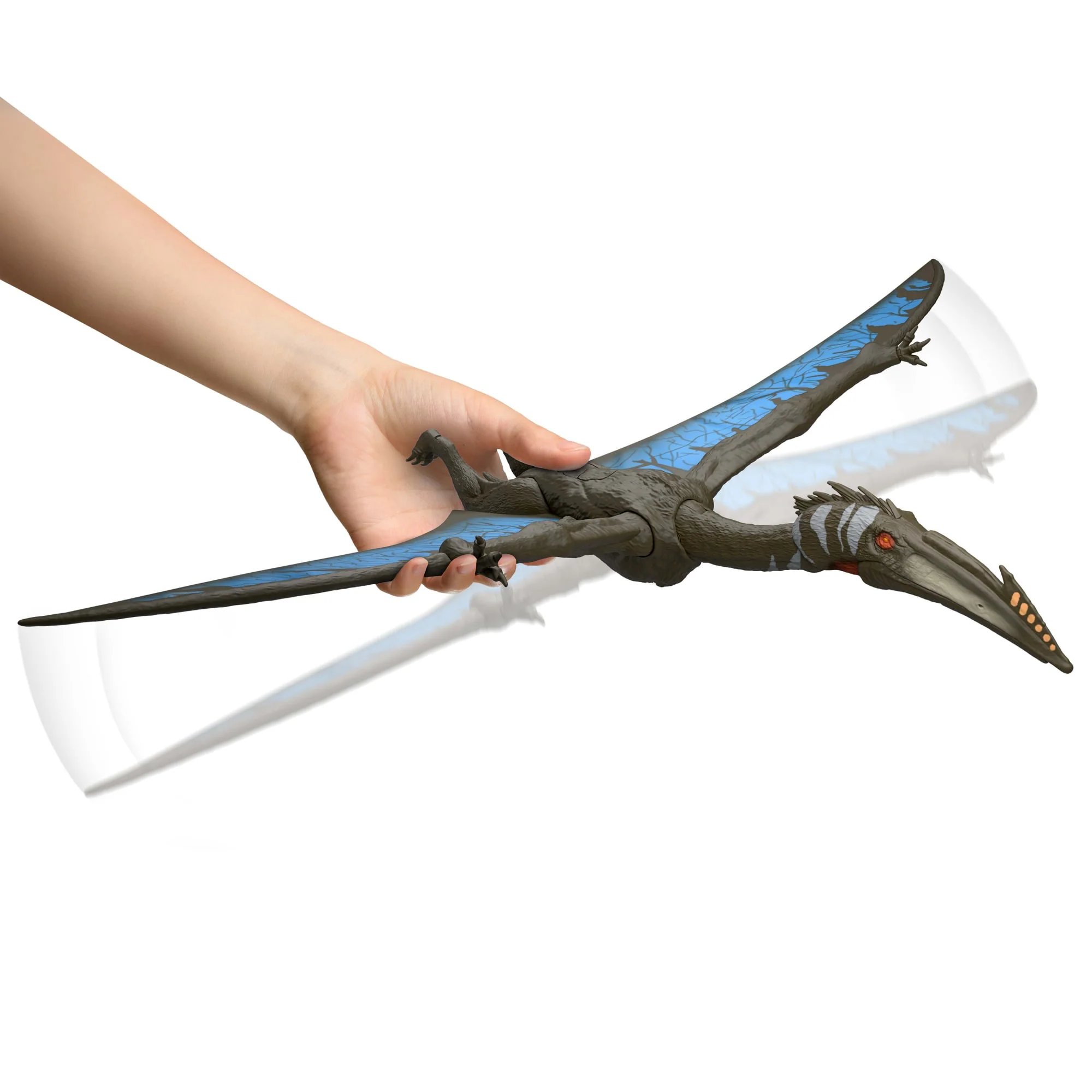 Figura De Acción Quetzalcoatlus Emboscada Aérea De Jurassic World Rebirth, Dinosaurio De Juguete Con Alas Y Sonido - Image 4