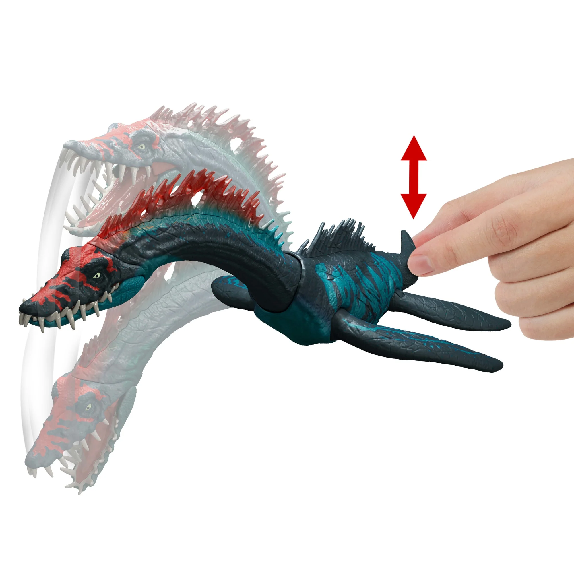 Figura De Acción De Dinosaurio Estixosaurio De Rastreadores Gigantes De Jurassic World, Juguete De Especies Grandes Con Ataque, Teoría Del Dinocaos - Image 3