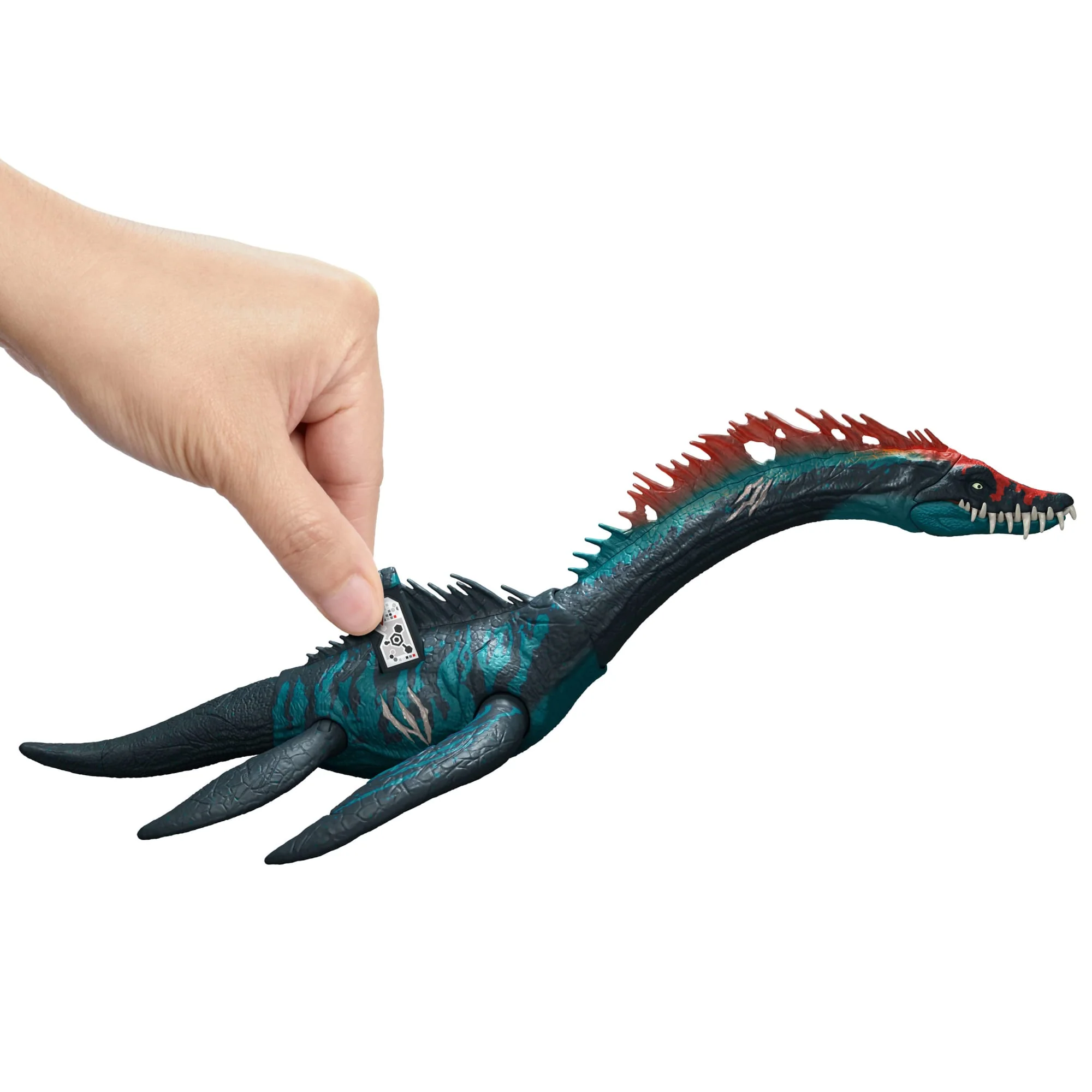 Figura De Acción De Dinosaurio Estixosaurio De Rastreadores Gigantes De Jurassic World, Juguete De Especies Grandes Con Ataque, Teoría Del Dinocaos - Image 4