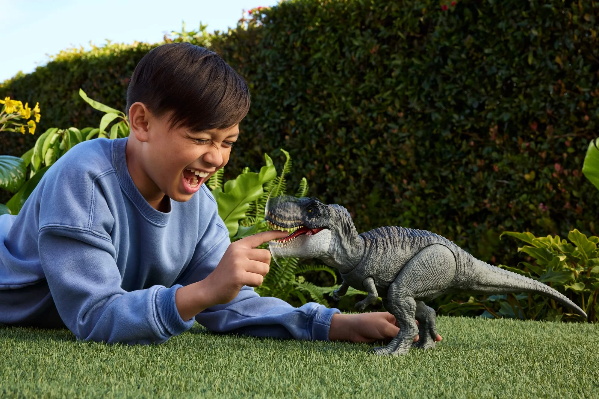 Isırma Hareketi Yapan Işıklı Ve Sesli Jurassic World Rebirth Tyrannosaurus Rex Dinozor Figürü - Image 2