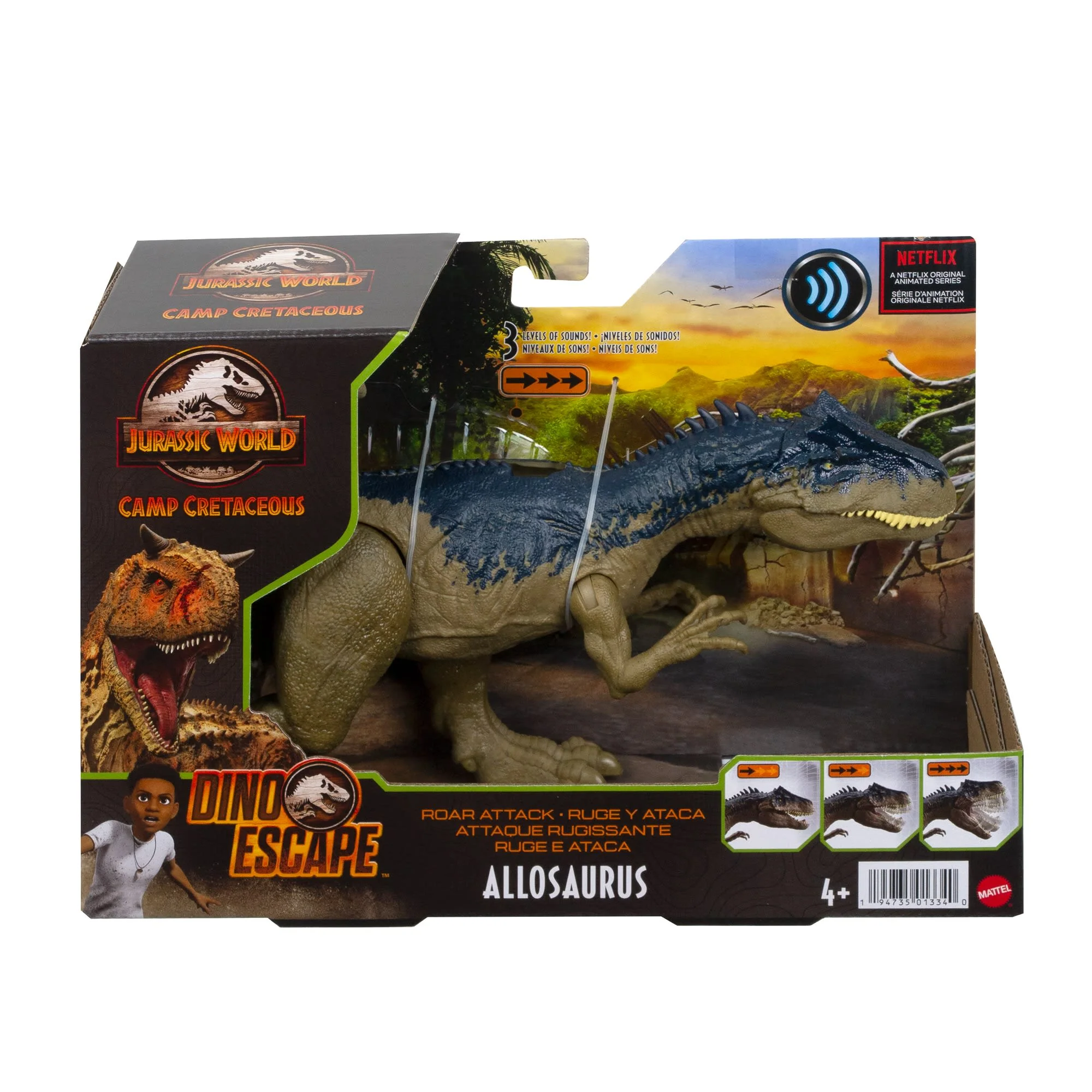 Jurassic World Roar Attack Allosaurus - Image 6
