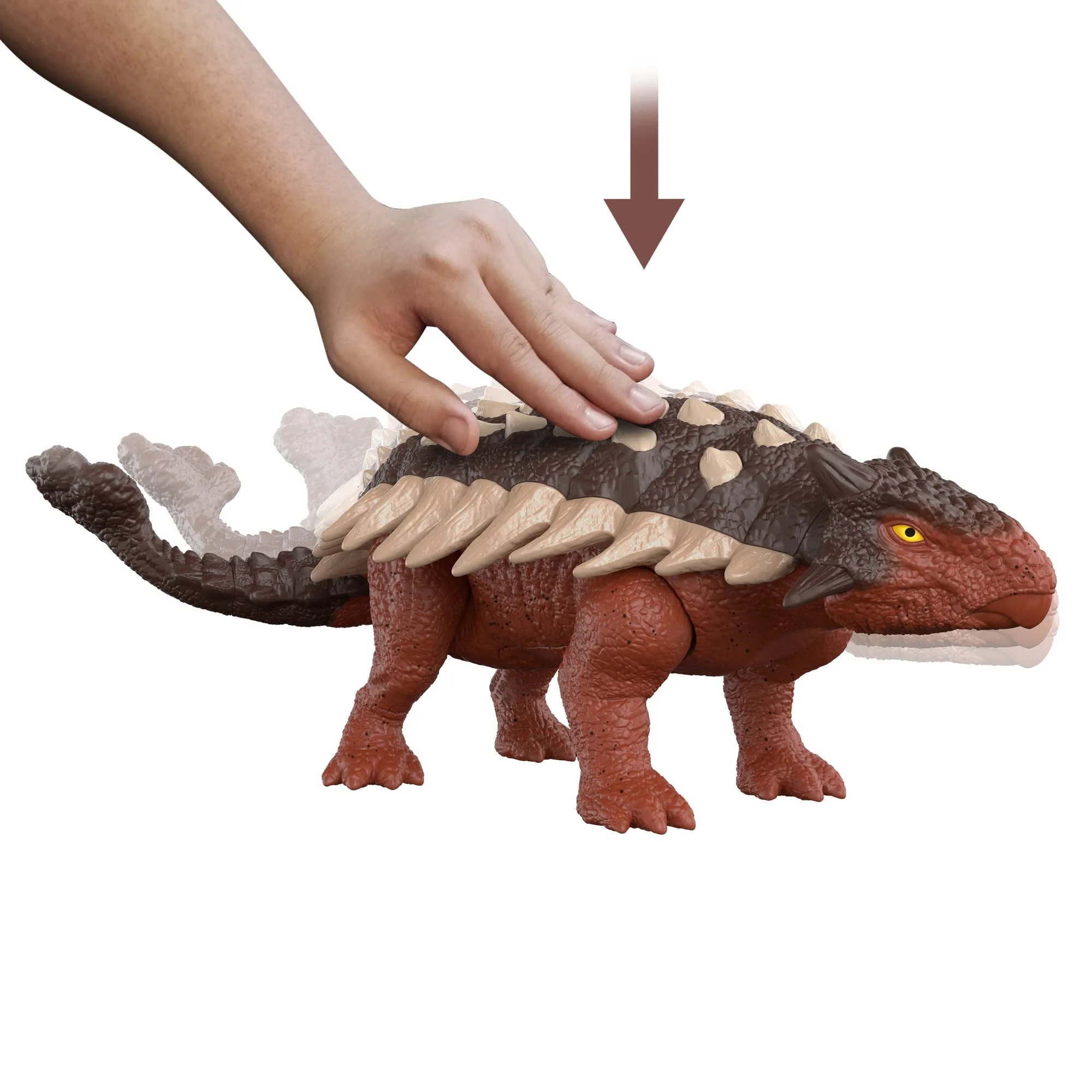 Jurassic World Roar Strikers Ankylosaurus - Image 4