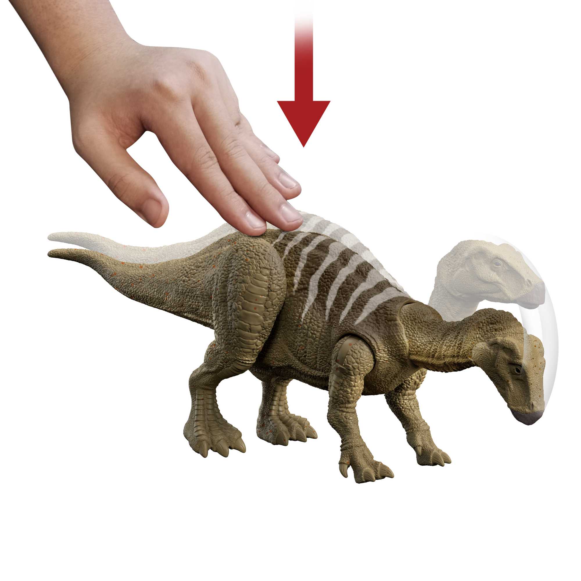 Jurassic World Roar Strikers Iguanodon - Image 4
