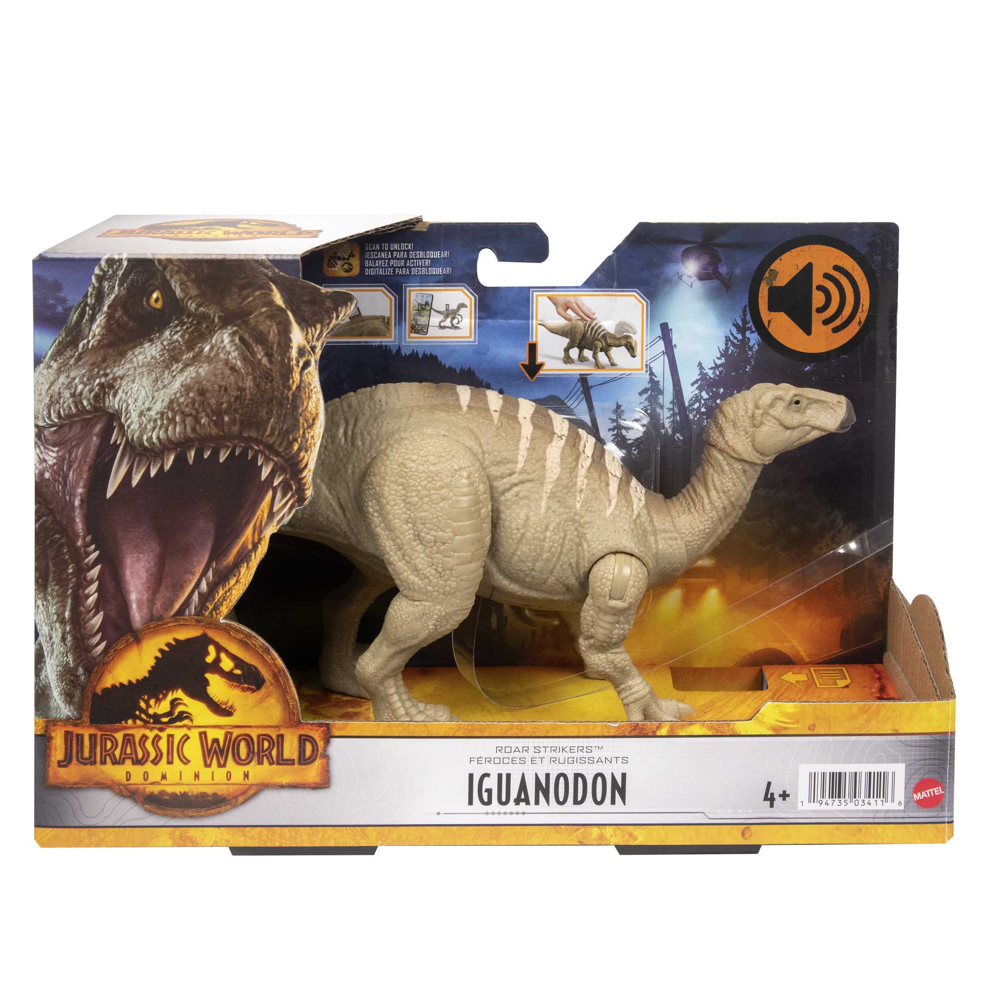 Jurassic World Roar Strikers Iguanodon - Image 7