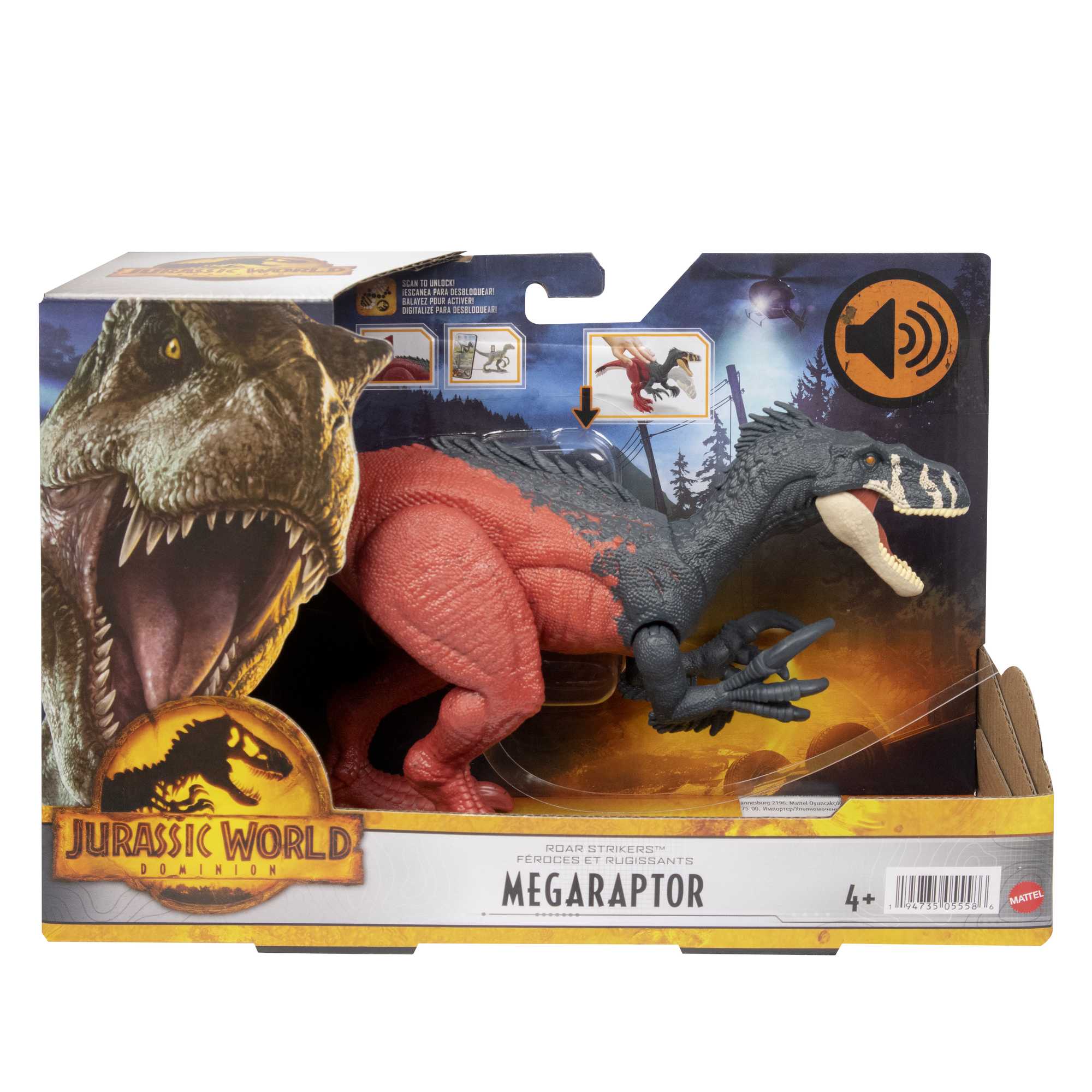 Jurassic World Roar Strikers Megaraptor - Image 7