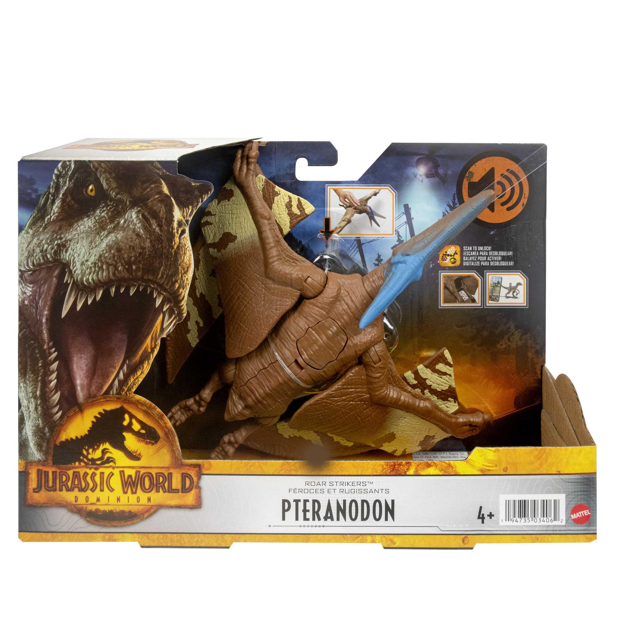Jurassic World Roar Strikers Pteranodon - Image 6