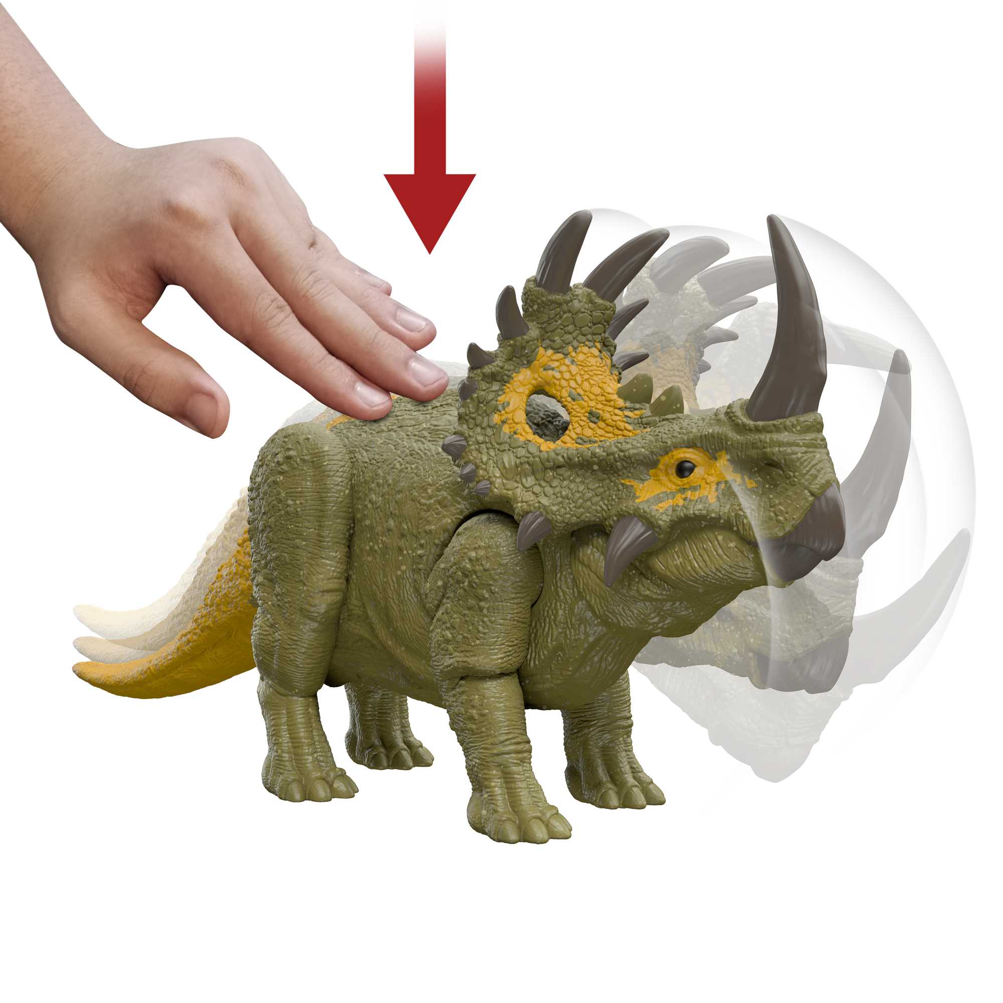 Jurassic World Roar Strikers Sinoceratops - Image 4