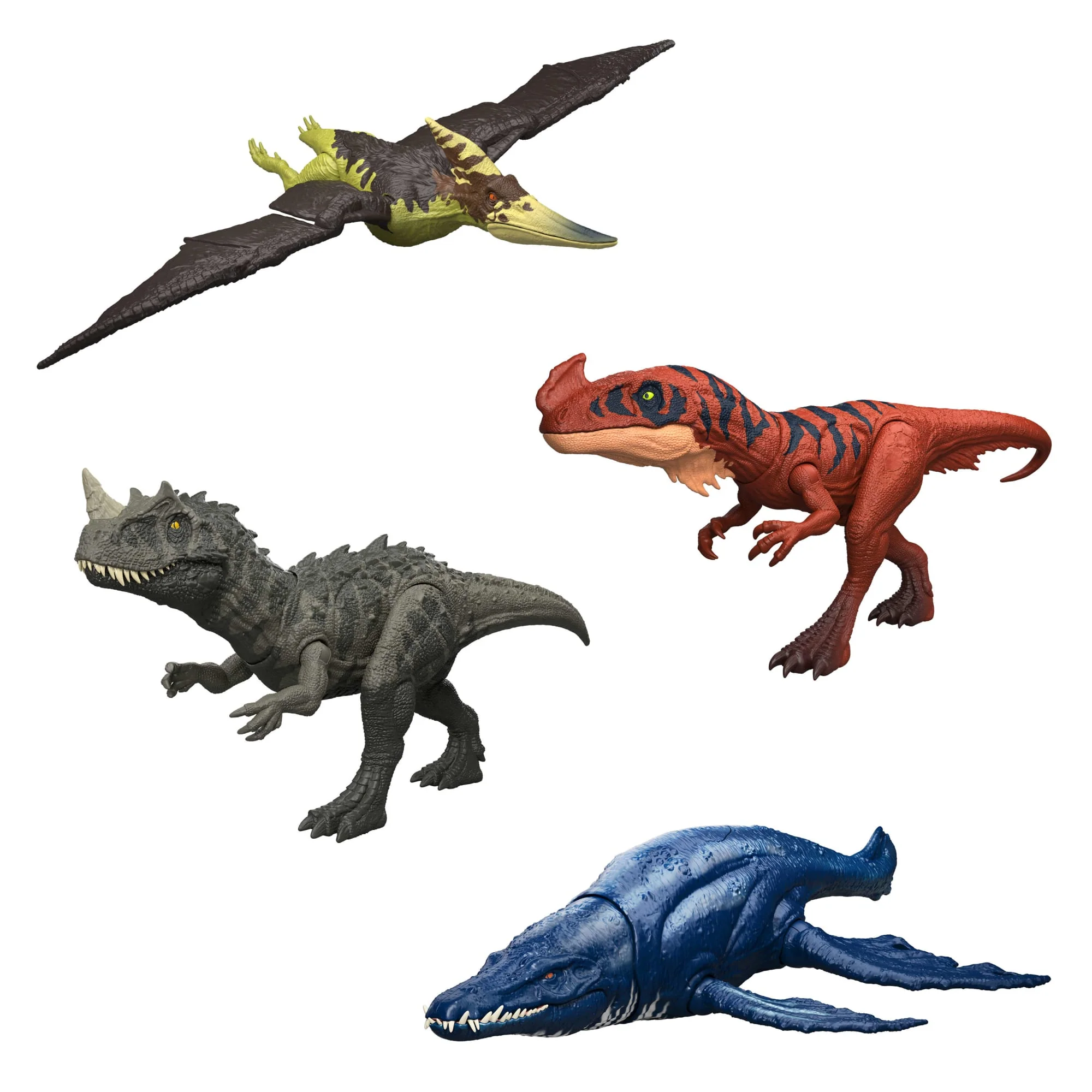 Figuras De Acción De Dinosaurios Rugido Salvaje De Jurassic World Con Ataque Devorador Y Sonidos - Image 5