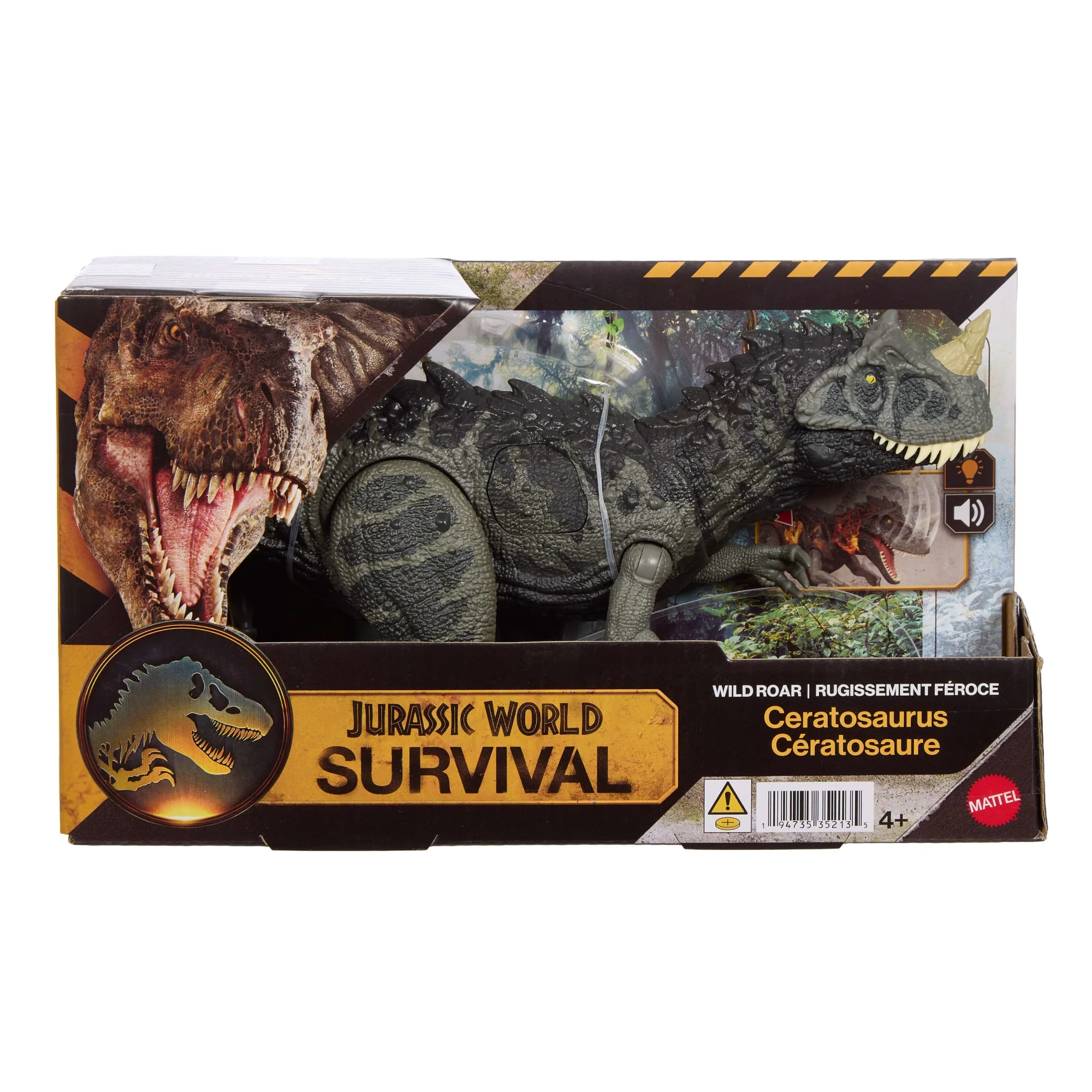 Figuras De Acción De Dinosaurios Rugido Salvaje De Jurassic World Con Ataque Devorador Y Sonidos - Image 6