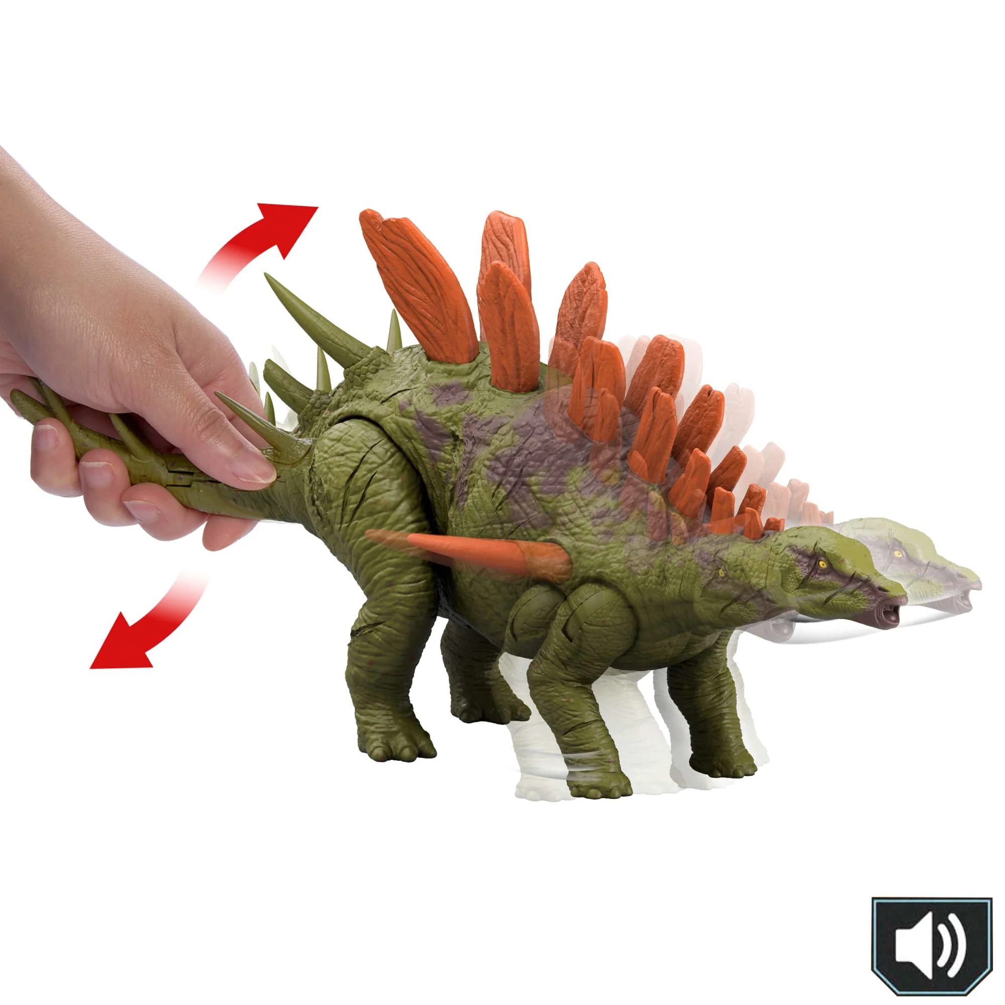 Juguetes De Dinosaurio Rugido Salvaje De Jurassic World Con Sonido De Rugido Y Acción De Ataque - Image 4