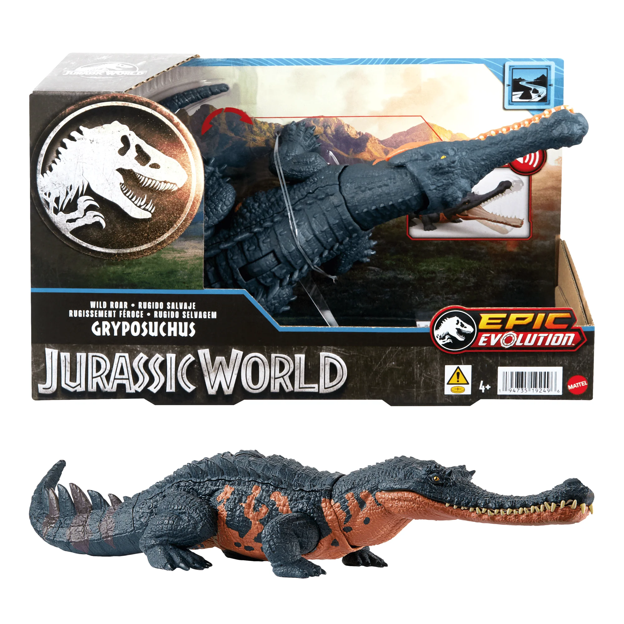 Jurassic World Rugido Salvaje Dinosaurio De Juguete Surtido +4 Años - Image 4