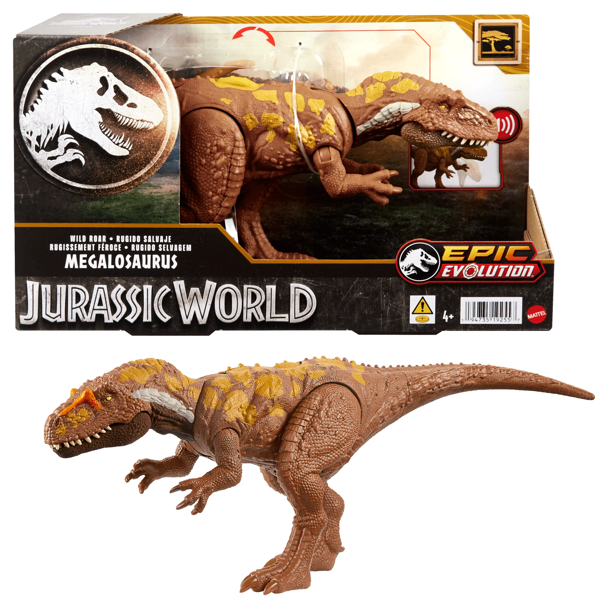 Jurassic World Rugido Salvaje Dinosaurio De Juguete Surtido +4 Años - Image 5