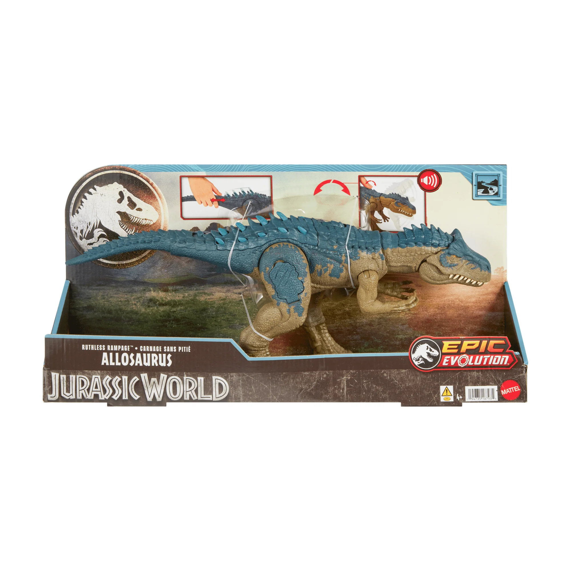 Jurassic World  Ruthless Rampage Allosaurus (Stvd) - Sioc - Image 6