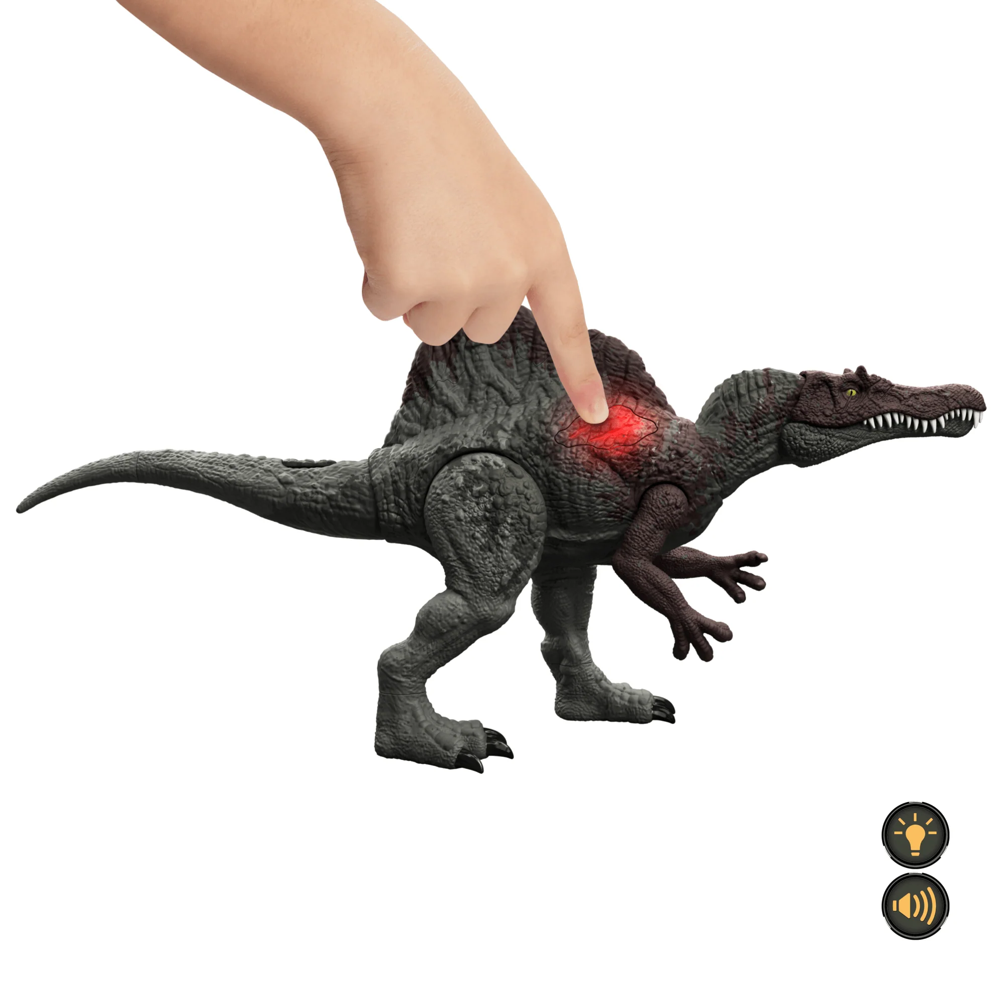 Jurassic World Spinozaur Atak szponów Figurka Dinozaur zabawka - Image 4