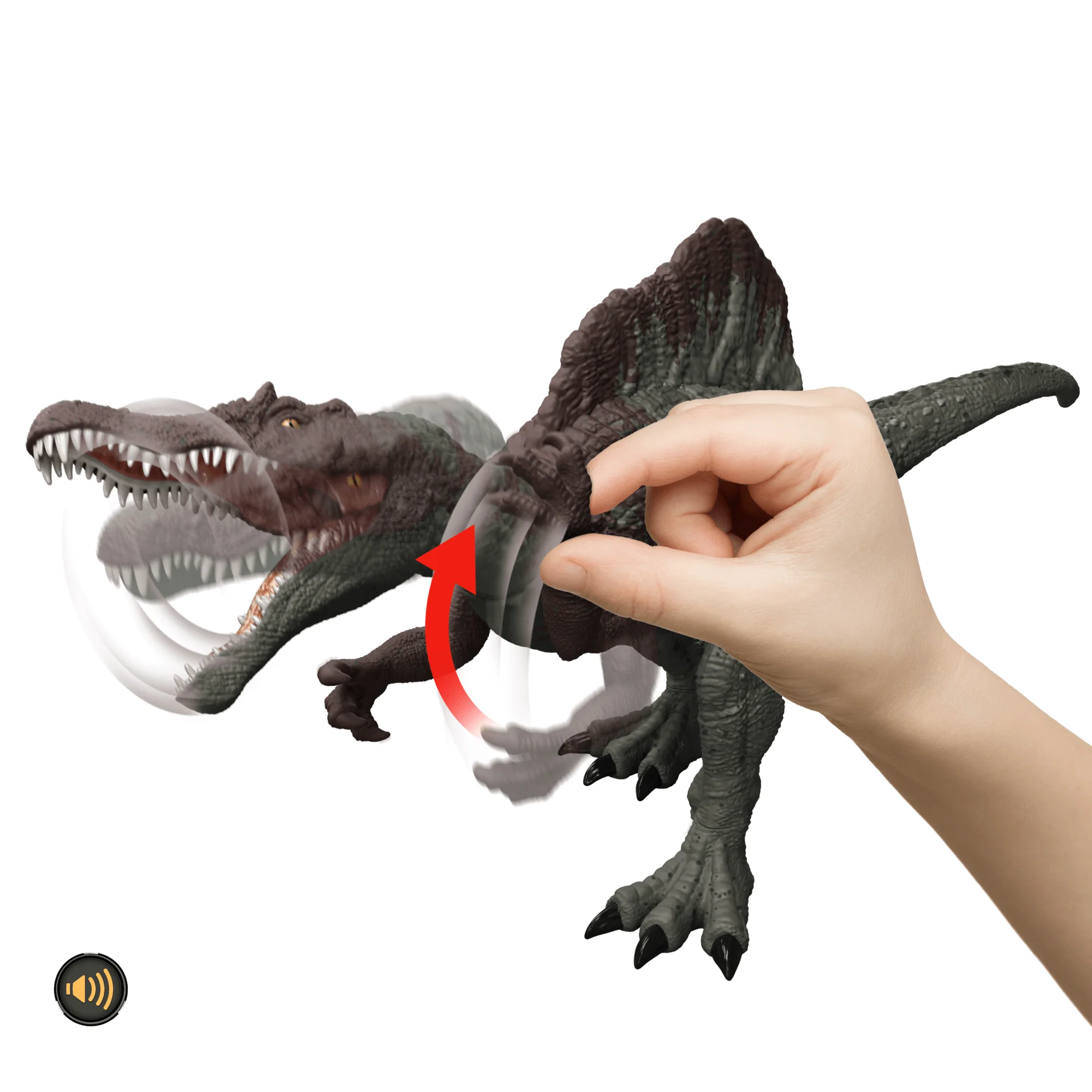 Jurassic World Spinozaur Atak szponów Figurka Dinozaur zabawka - Image 5