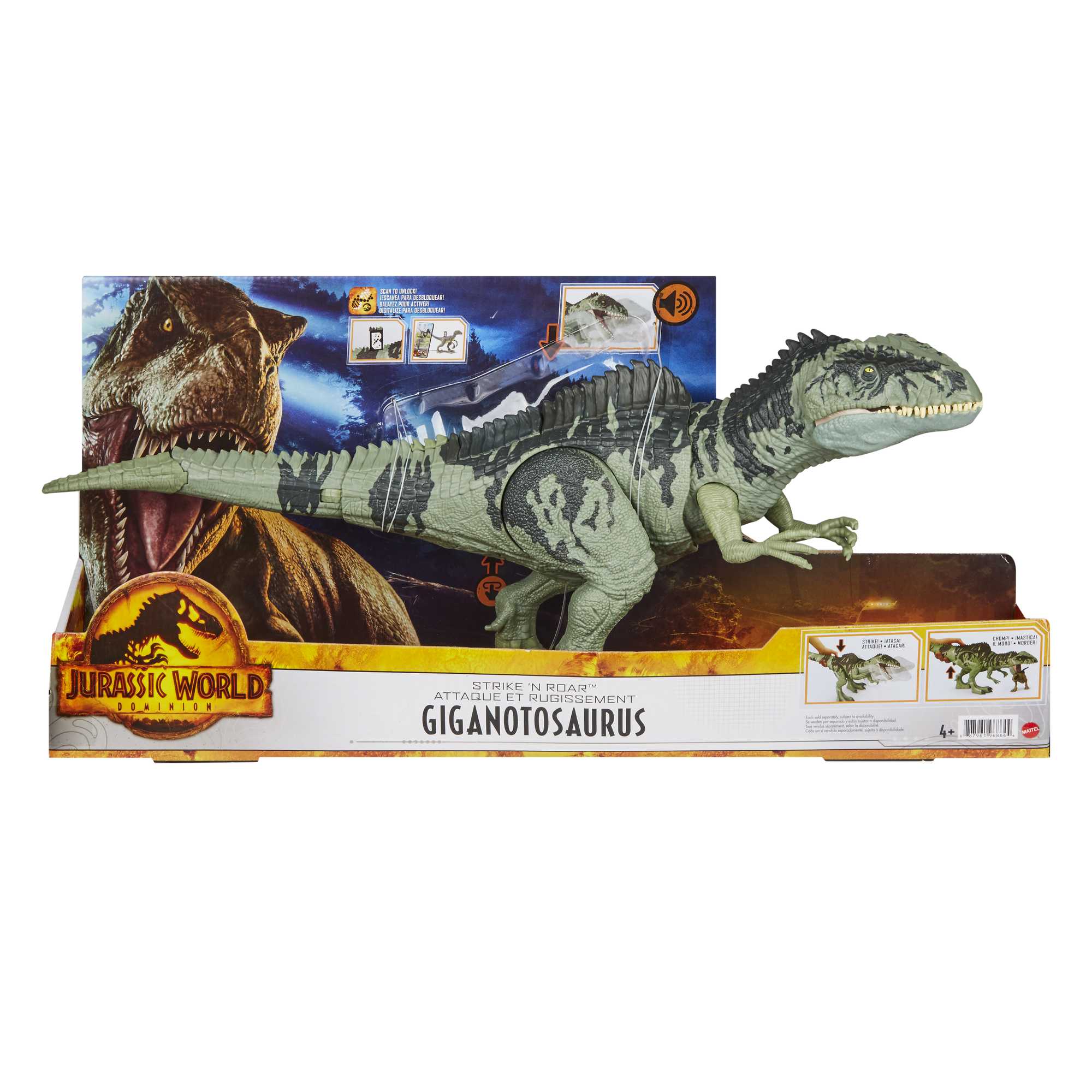 Jurassic World Strike 'N Roar Giant Dino - Image 6