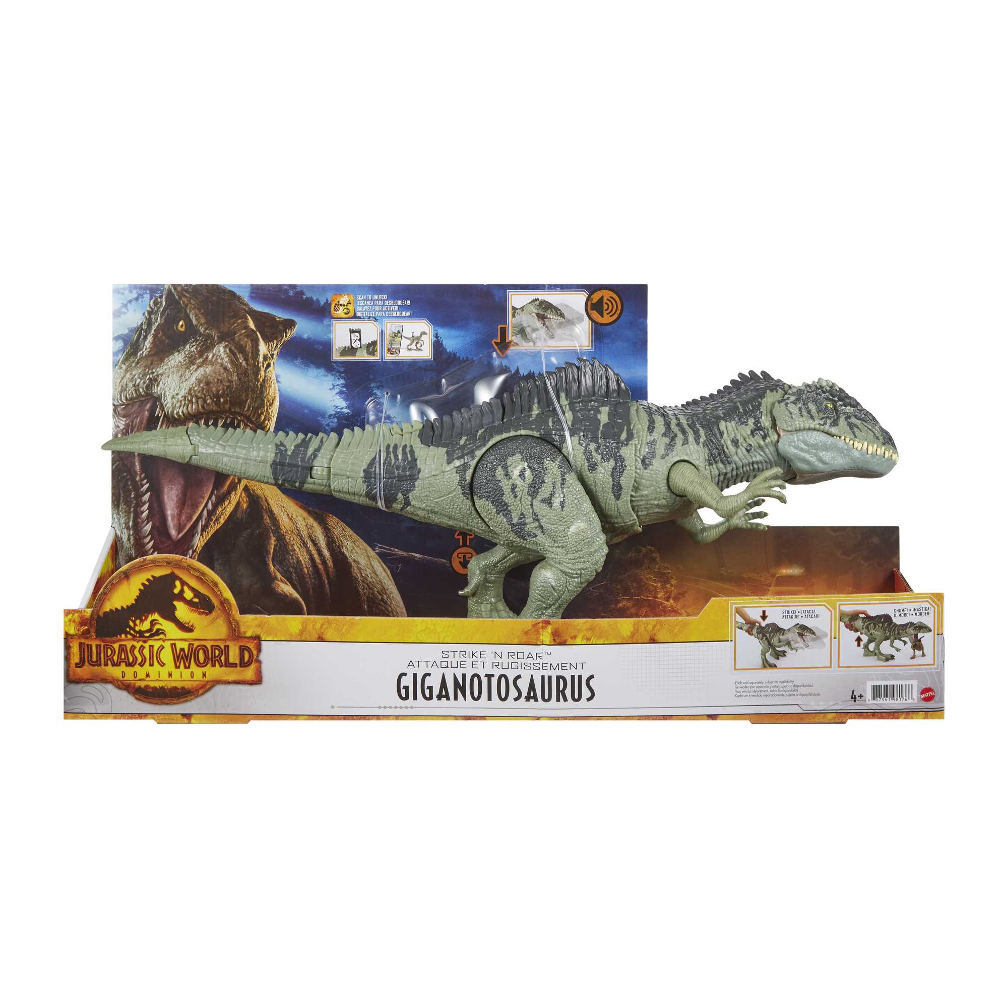 Jurassic World Strike 'N Roar Giant Dino - Image 6