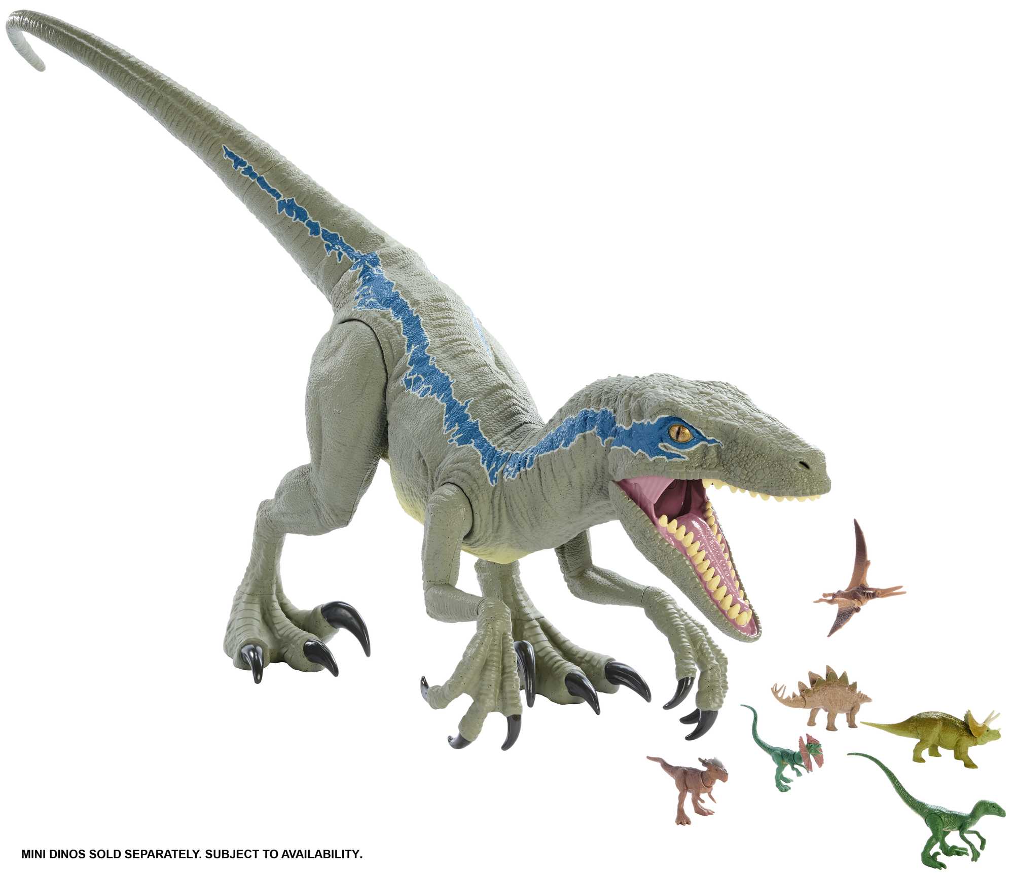 Jurassic World – Super Colossal Vélociraptor Blue - Image 4