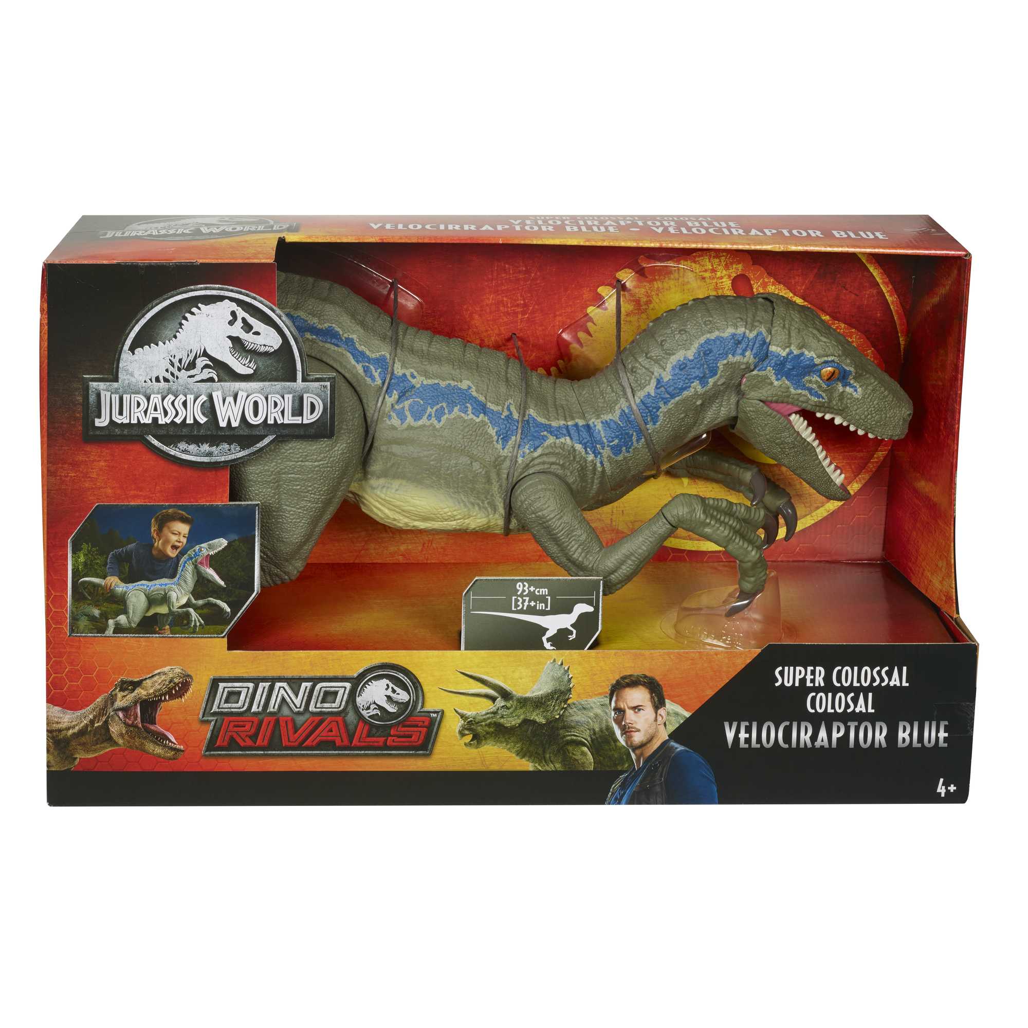 Jurassic World – Super Colossal Vélociraptor Blue - Image 6