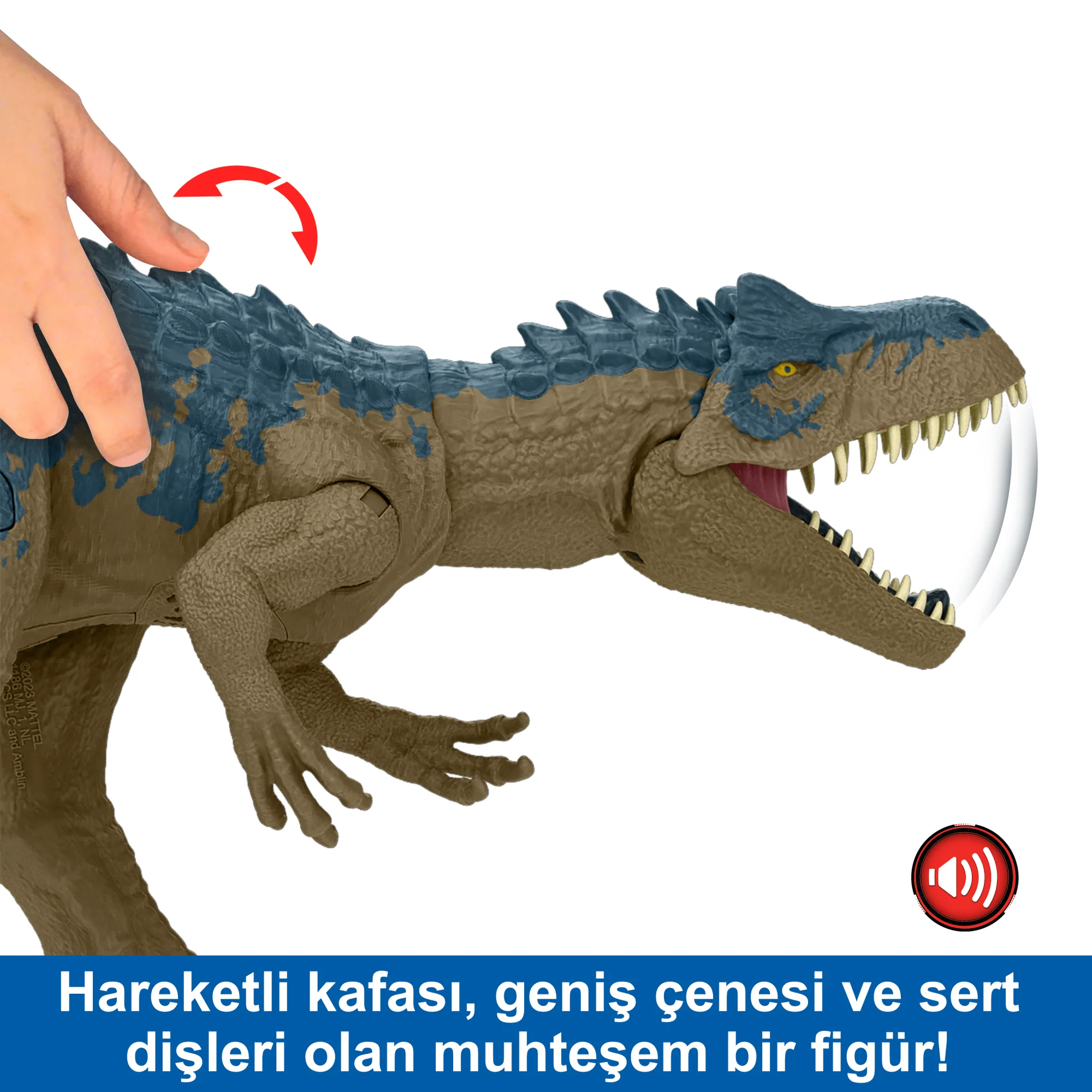 Jurassic World Süper Güçlü Allosaurus Figürü - Image 5