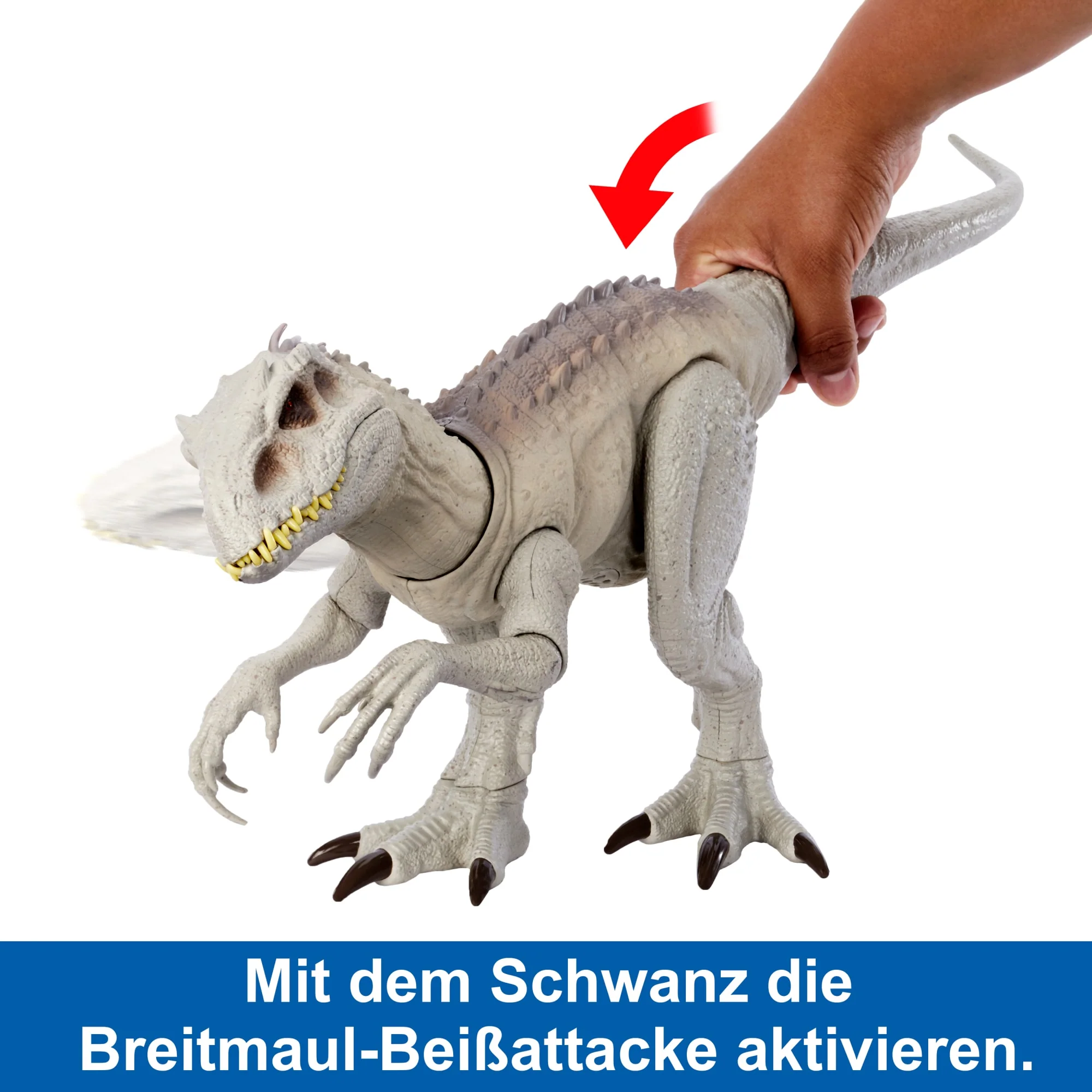 Jurassic World Tarnen Und Kämpfen Indominus Rex Actionfigur-Spielzeug Mit Lichtern, Soundeffekten Und Bewegungsmechanismus - Image 4