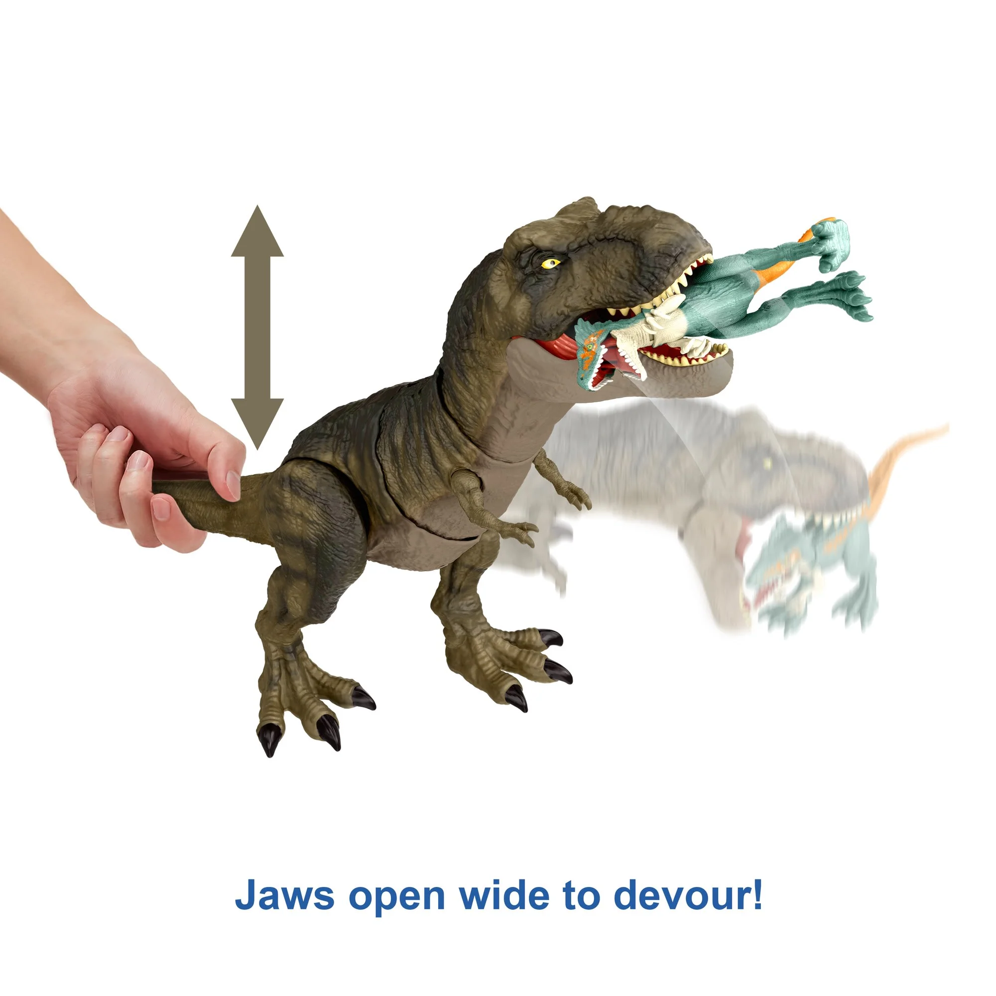 Jurassic World Thrash 'N Devour Tyrannosaurus Rex Figure - Image 4