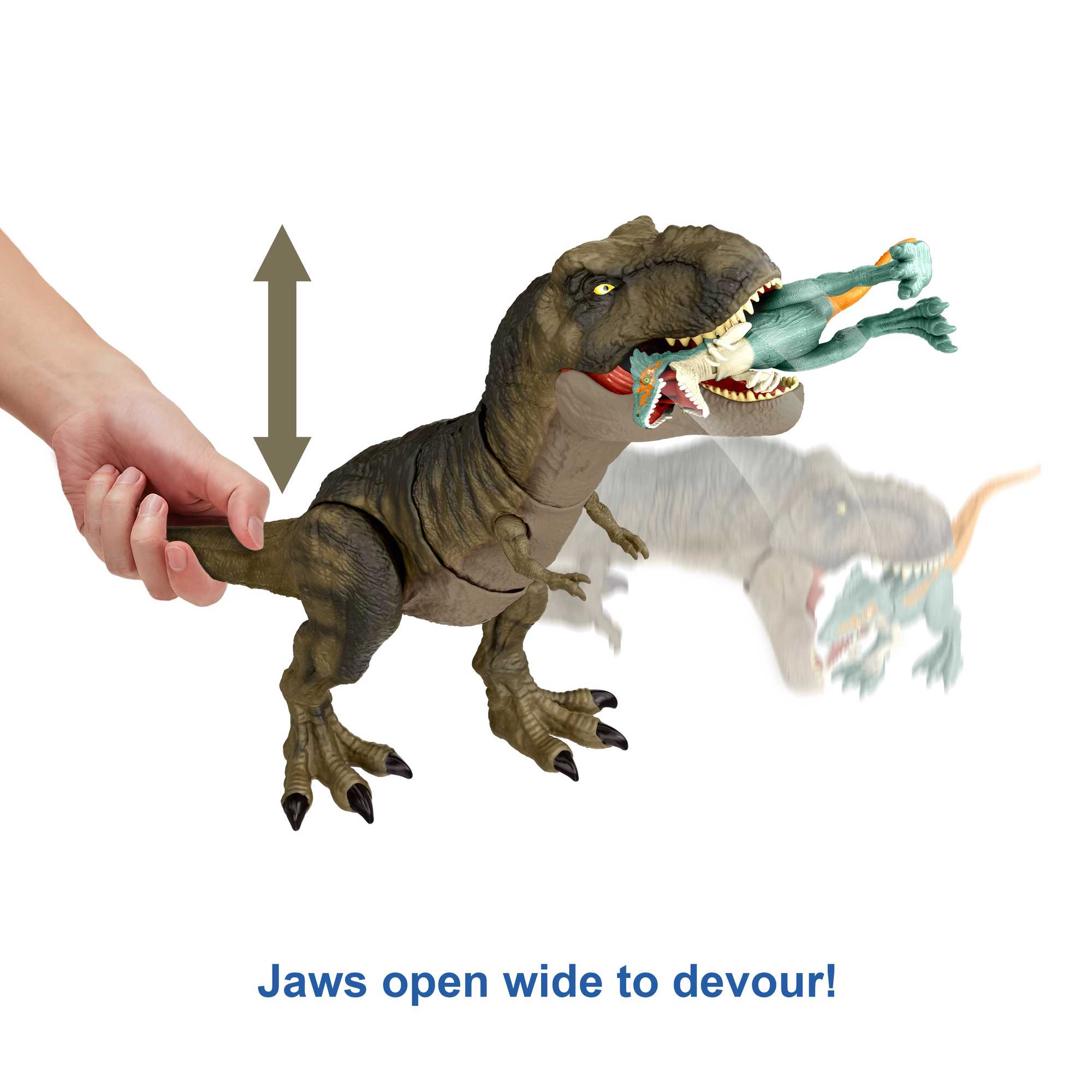 Jurassic World Thrash 'N Devour Tyrannosaurus Rex Figure - Image 4