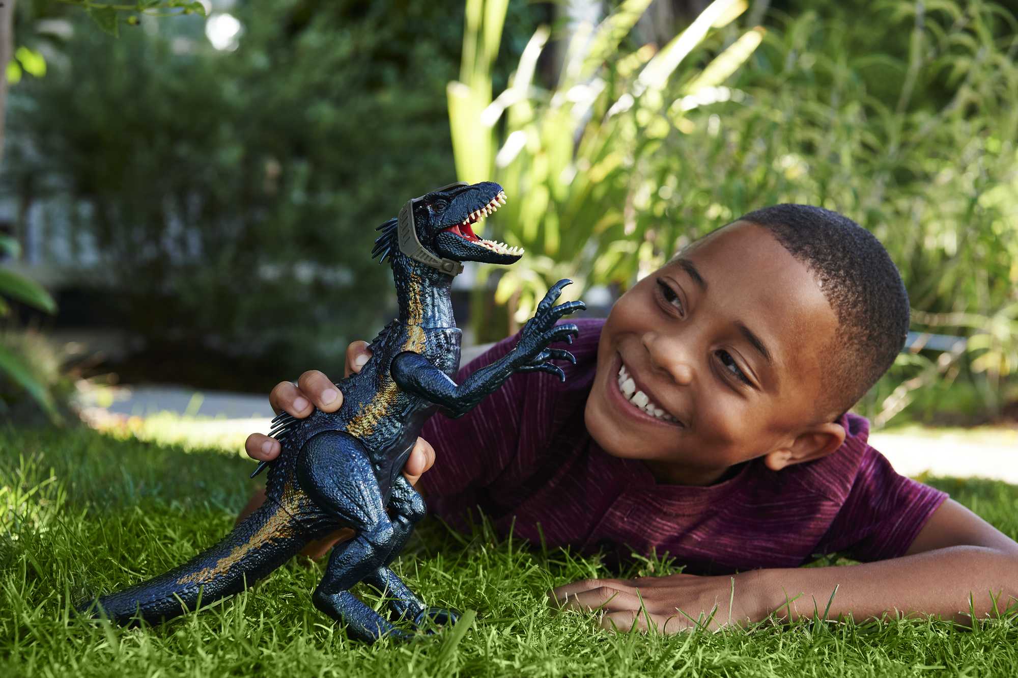 Jurassic World Indoraptor Dino (Dino Tracker), Figur Inkl. Ar Track-Code - Image 2