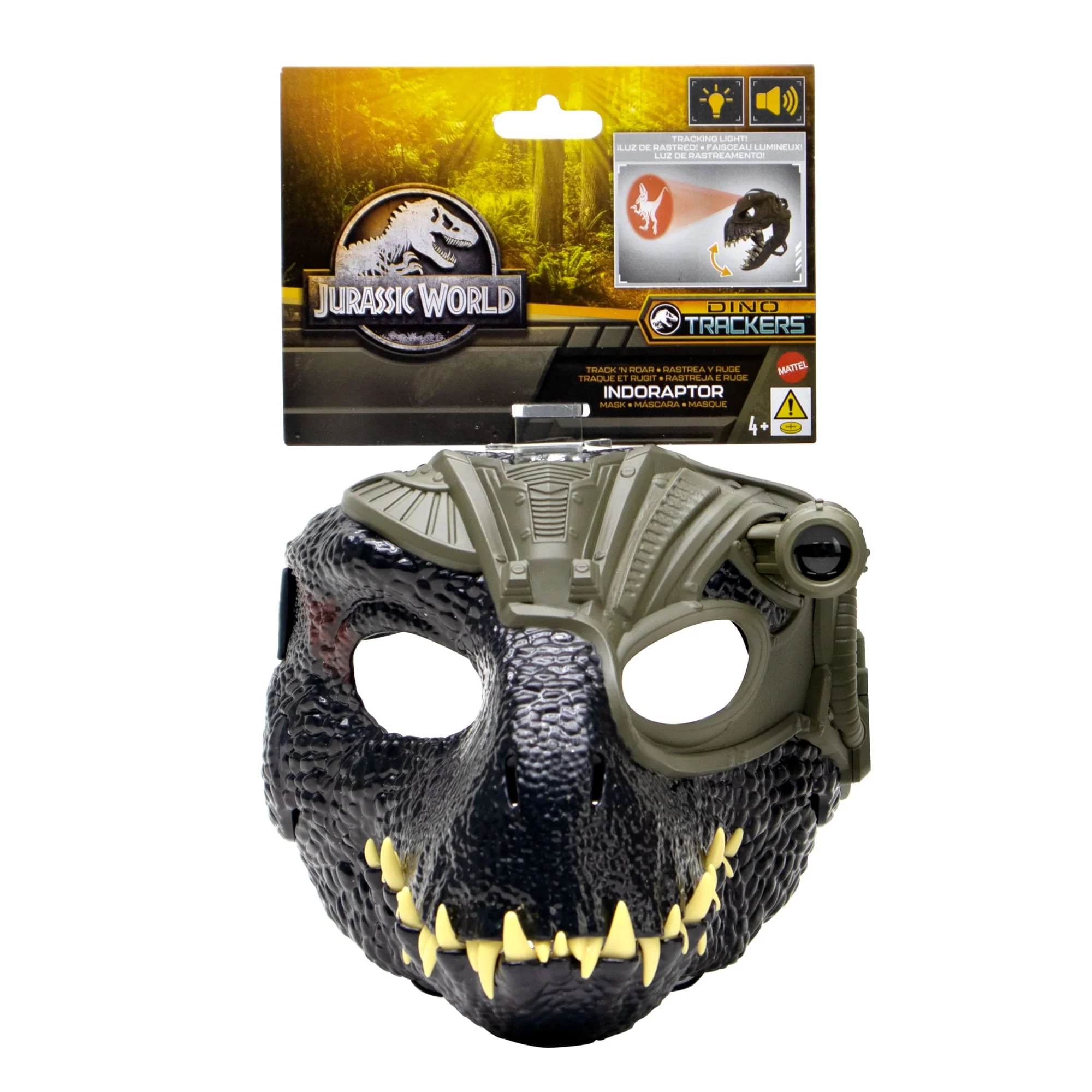 JURASSIC WORLD TRACK 'N ROAR INDORAPTOR MASK - Image 6