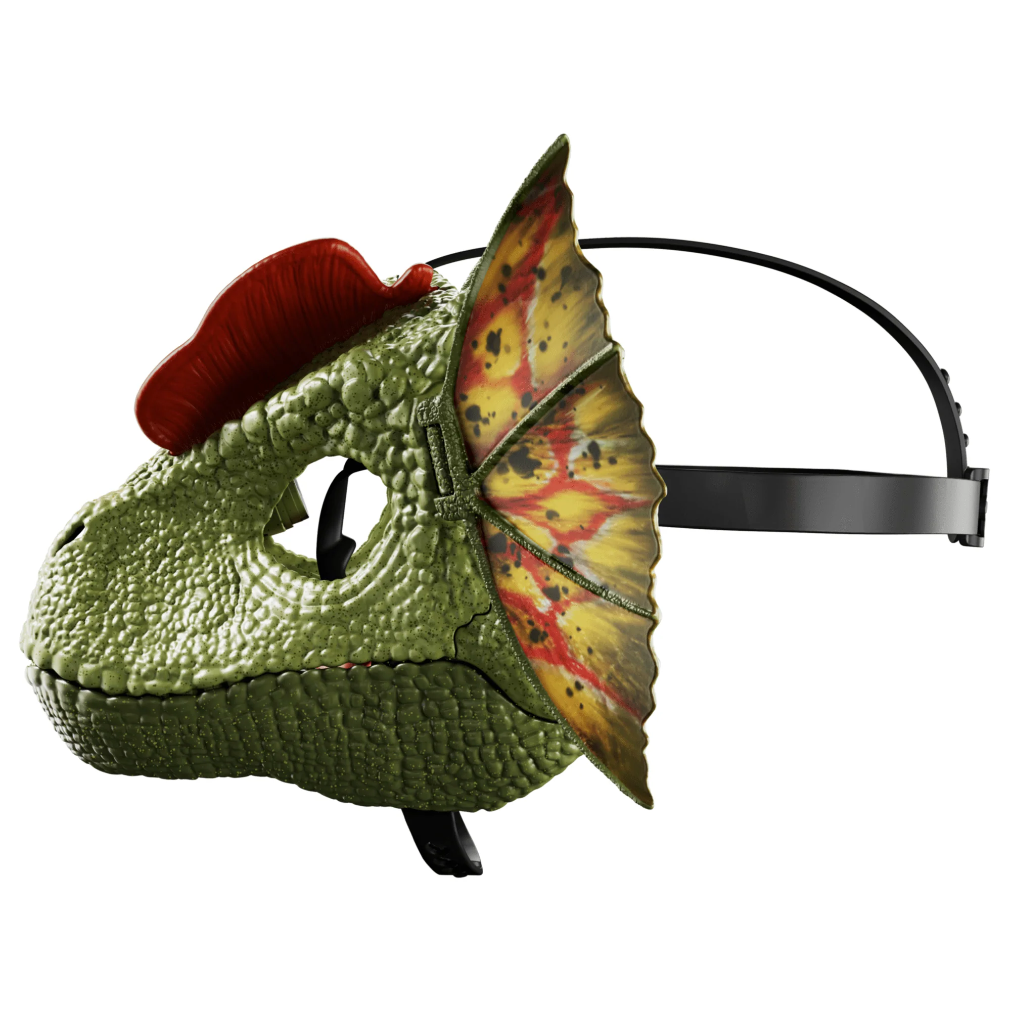 Jurassic World Dilophosaurus Role Play Mask With Sound & Water-Shooting Feature, Frill - Image 5