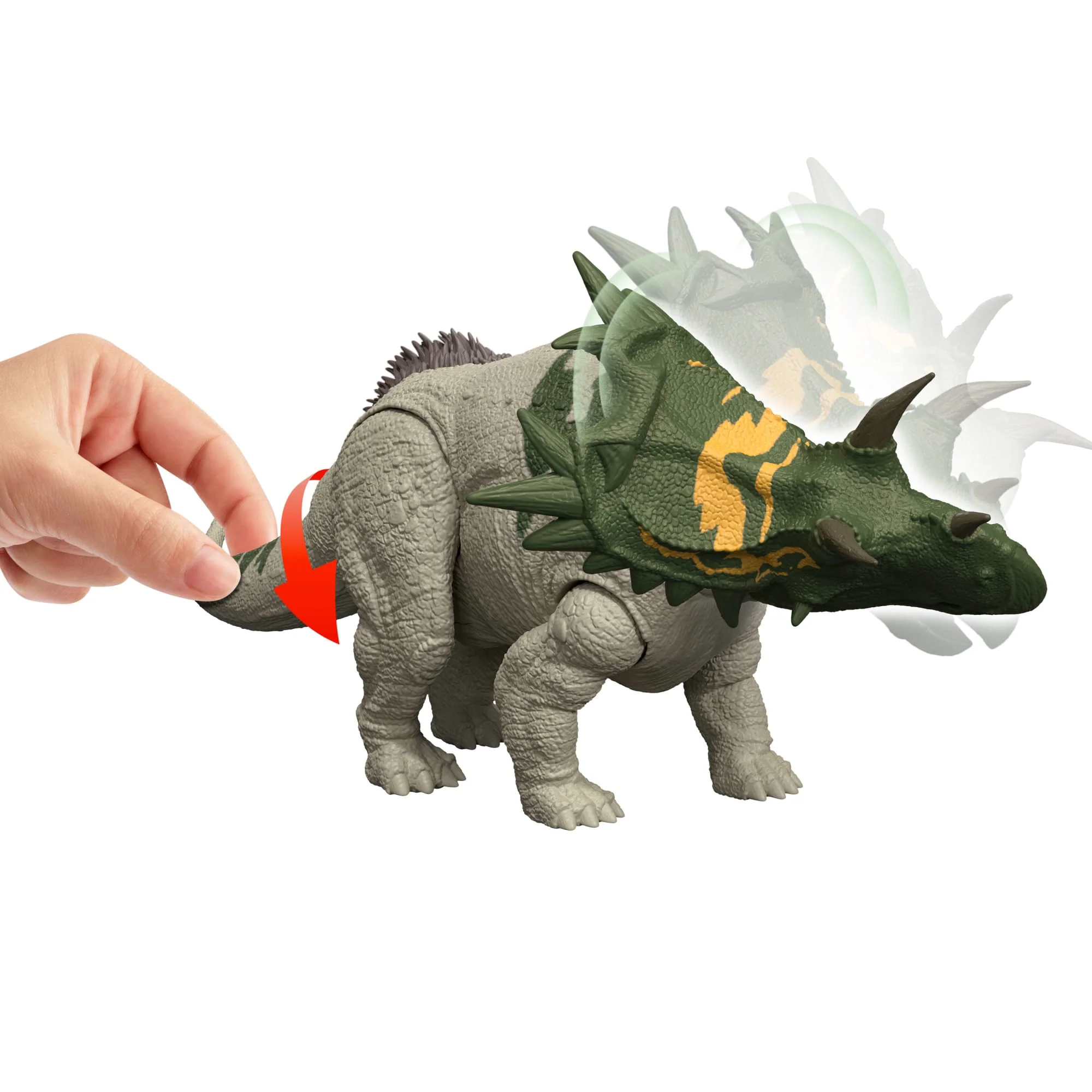 Jurassic World Wild Roar Dinosaur Figures With Attack Action, Light And Sound, Digital Scan Code - Image 6