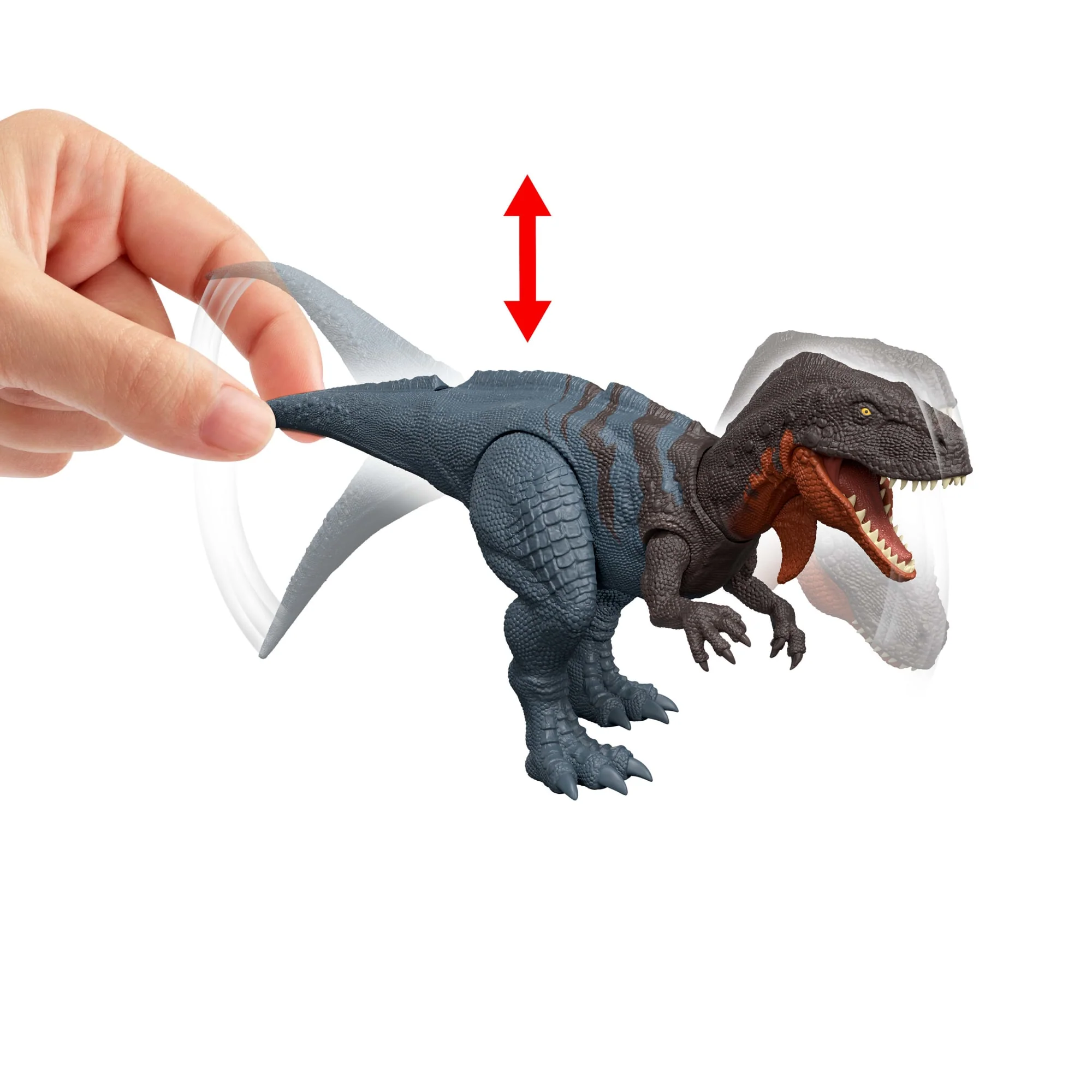 Jurassic World Wild Roar Dinosaur Figures With Attack Action, Light And Sound, Digital Scan Code - Image 8