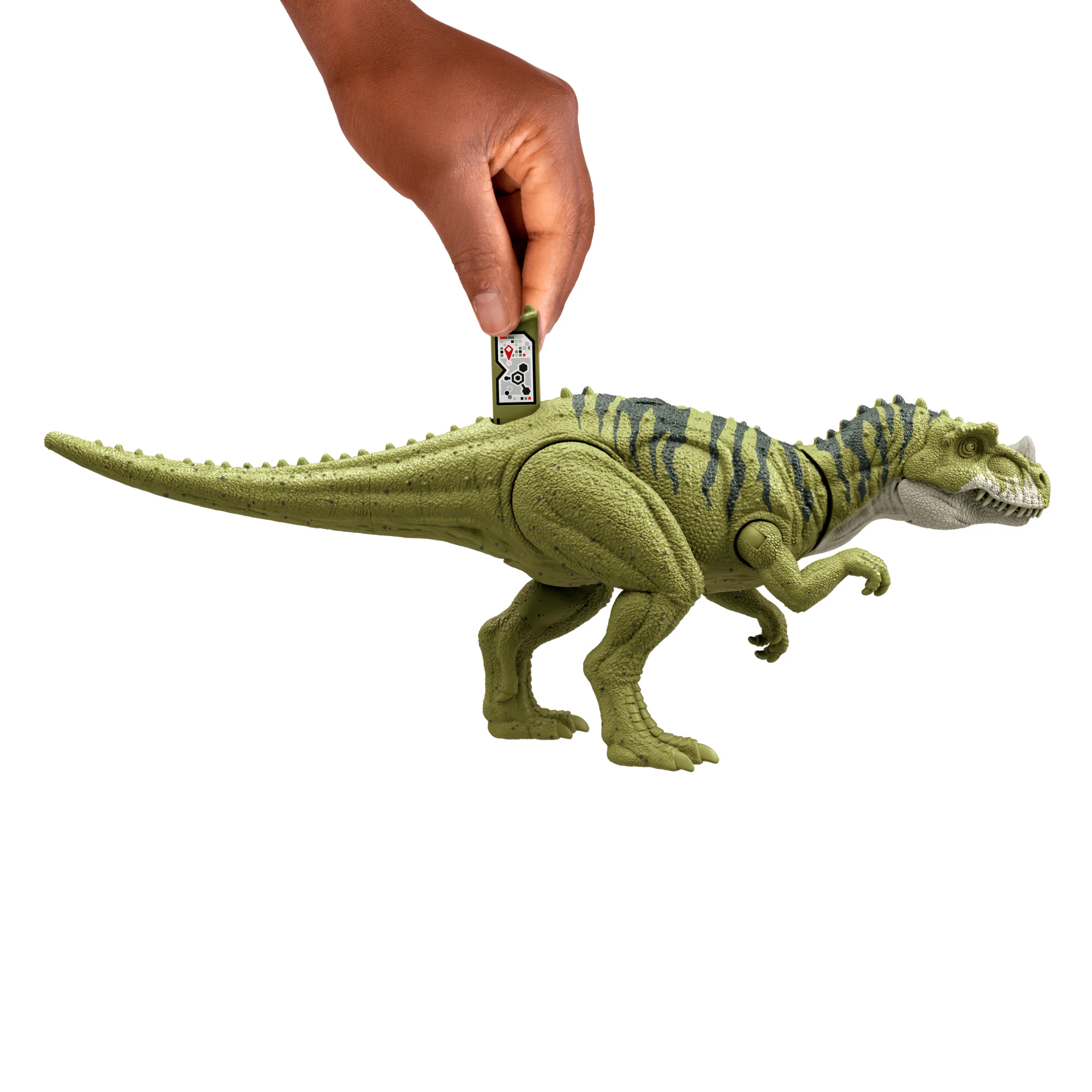 Jurassic World Wild Roar Ceratosaurus Dinosaur Action Figure Toy, Chomp Attack & Sound - Image 4