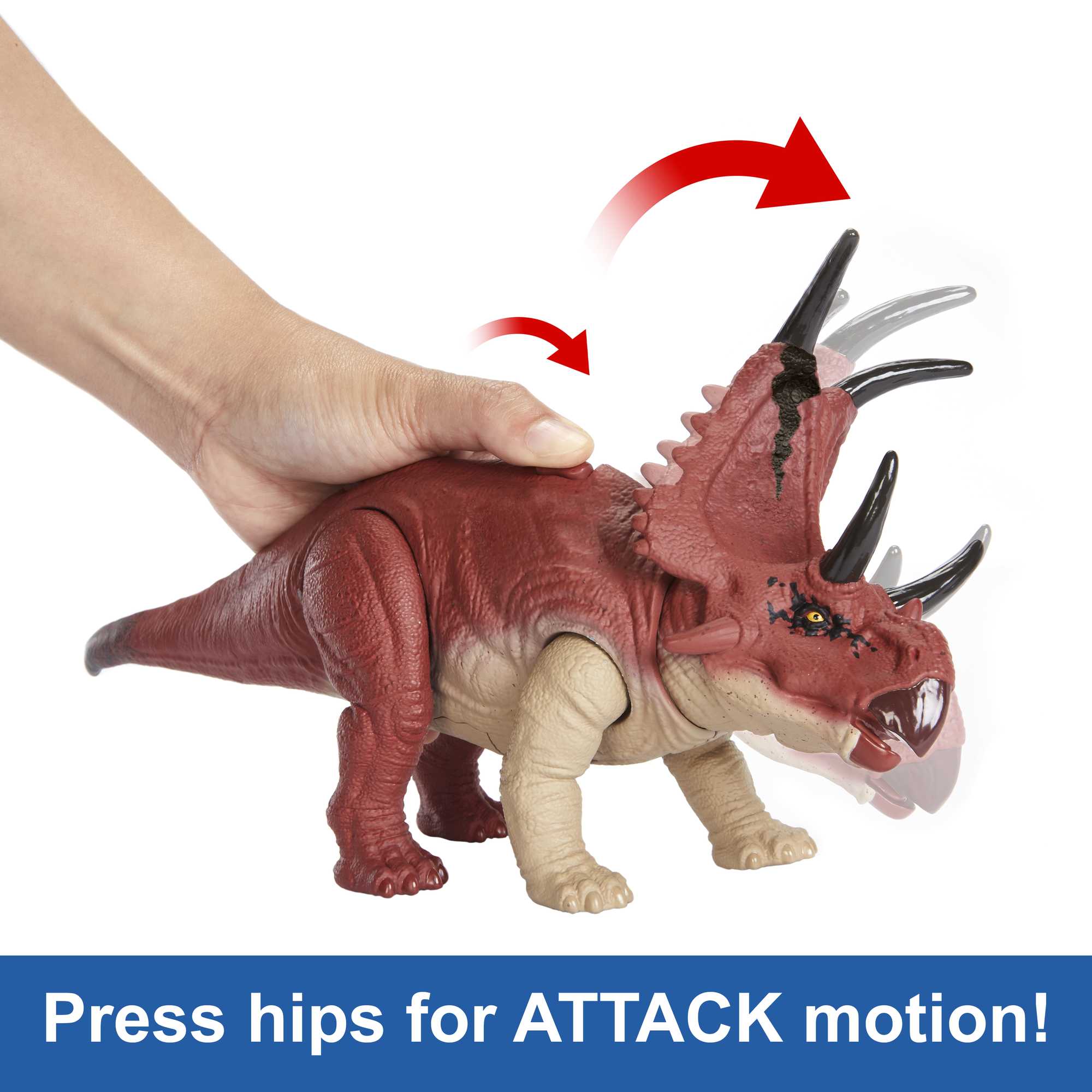Jurassic World Wild Roar Diabloceratops - Image 3