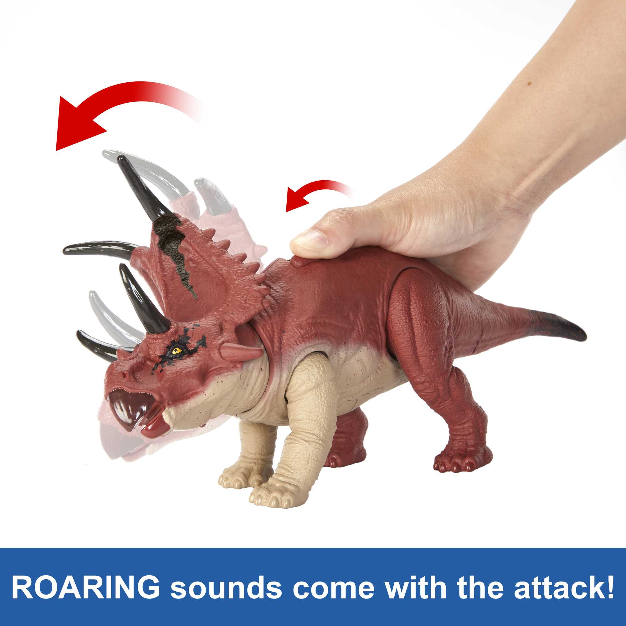 Jurassic World Wild Roar Diabloceratops - Image 4