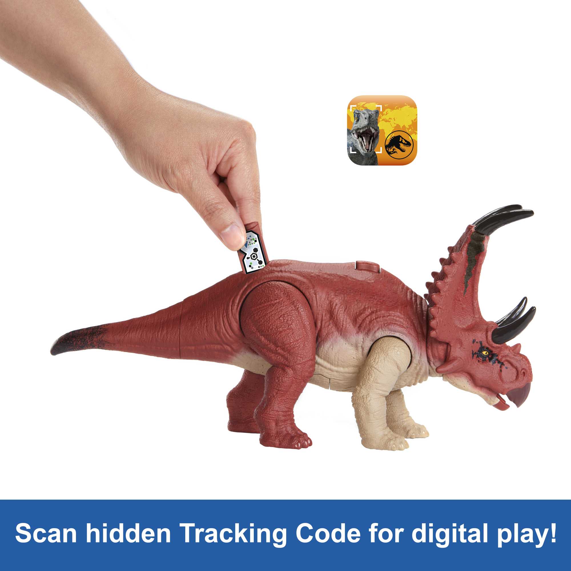 Jurassic World Wild Roar Diabloceratops - Image 5