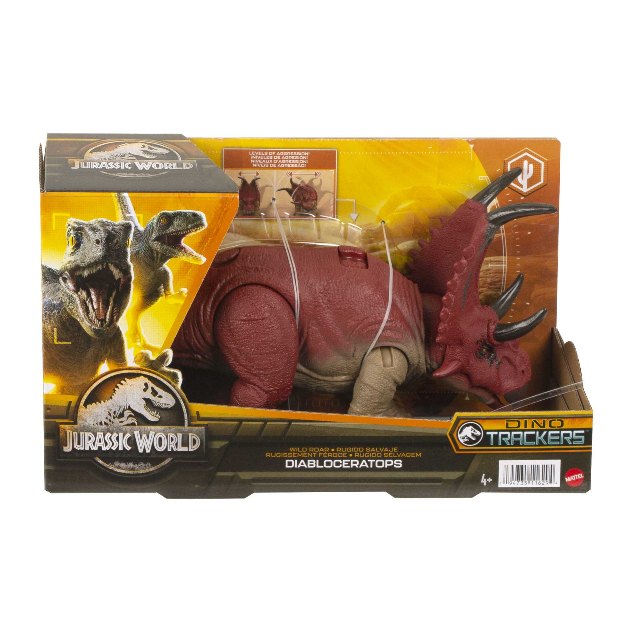 Jurassic World Wild Roar Diabloceratops - Image 6