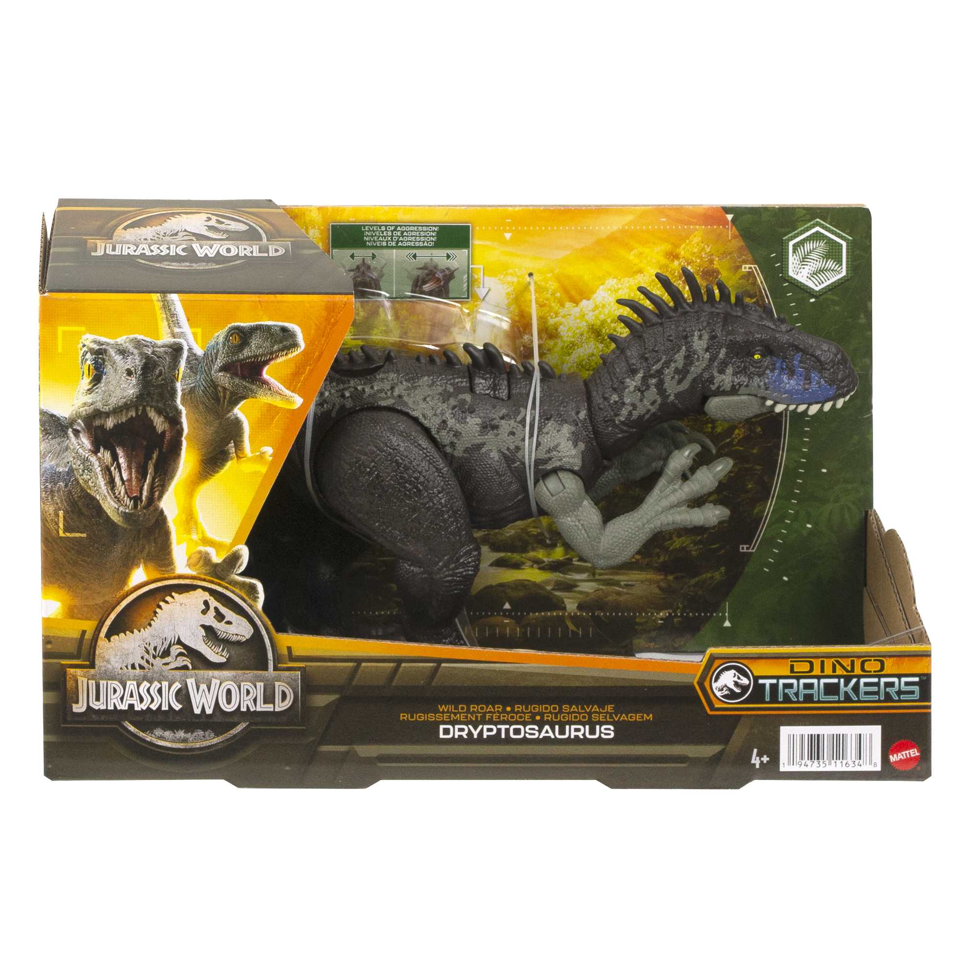 Jurassic World Wild Roar Dryptosaurus - Image 6