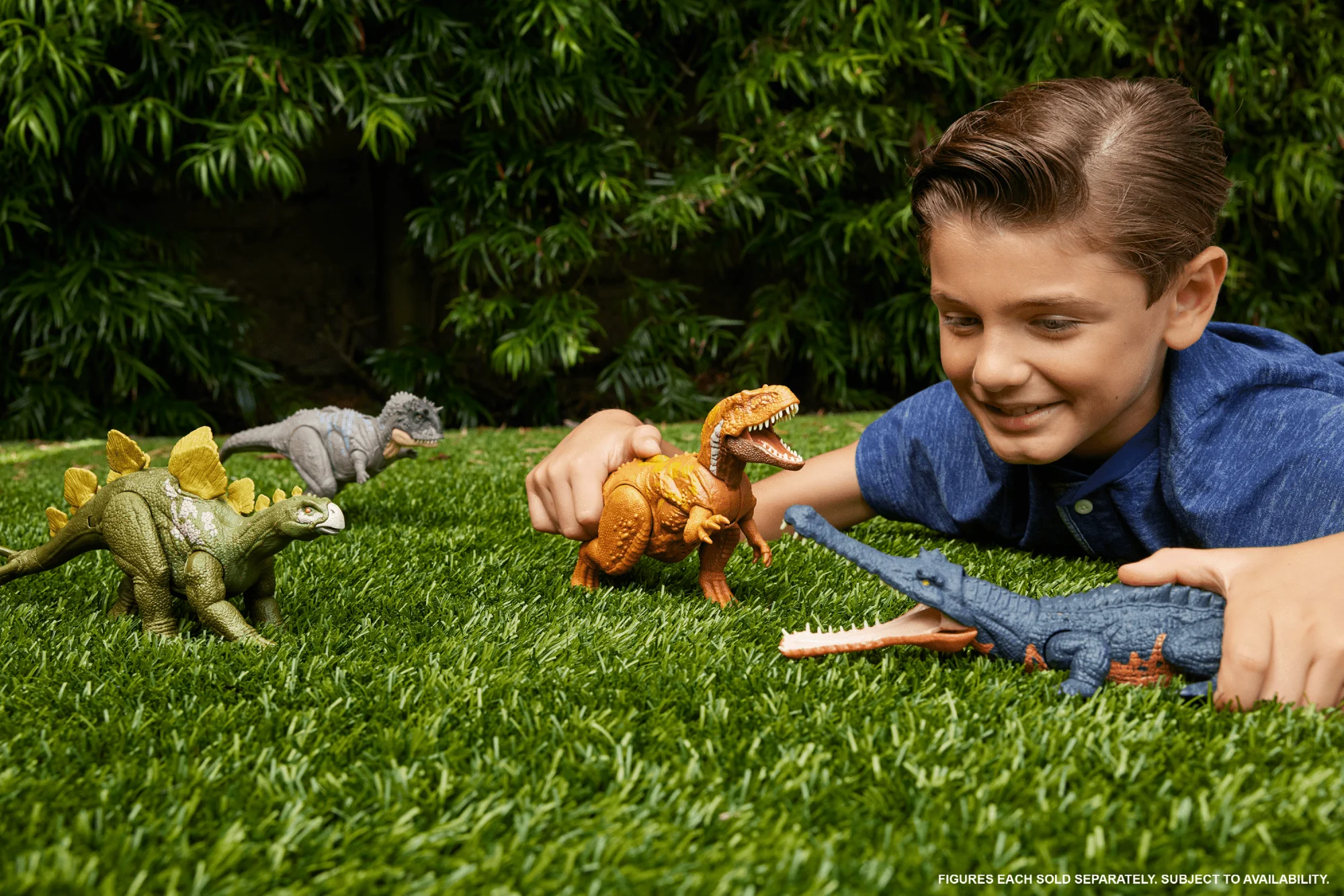 Jurassic World Wild Roar Dinosaur, Ekrixinatosaurus Action Figure Toy With Sound - Image 2