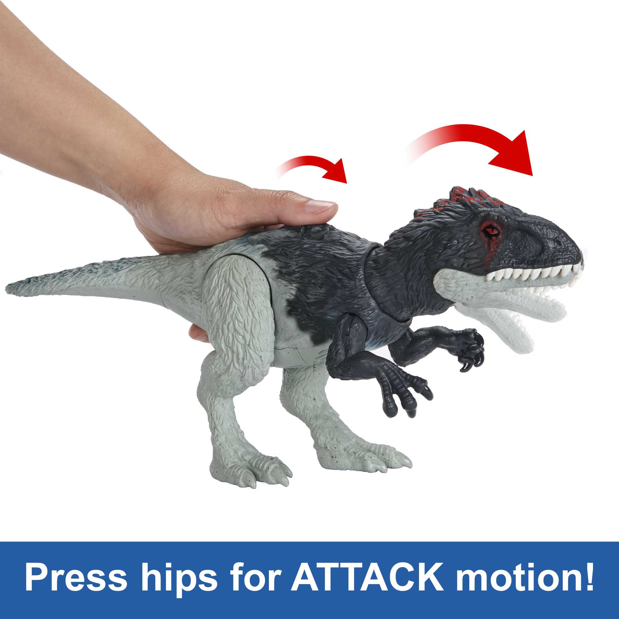 Jurassic World Wild Roar Eocarcharia - Image 3