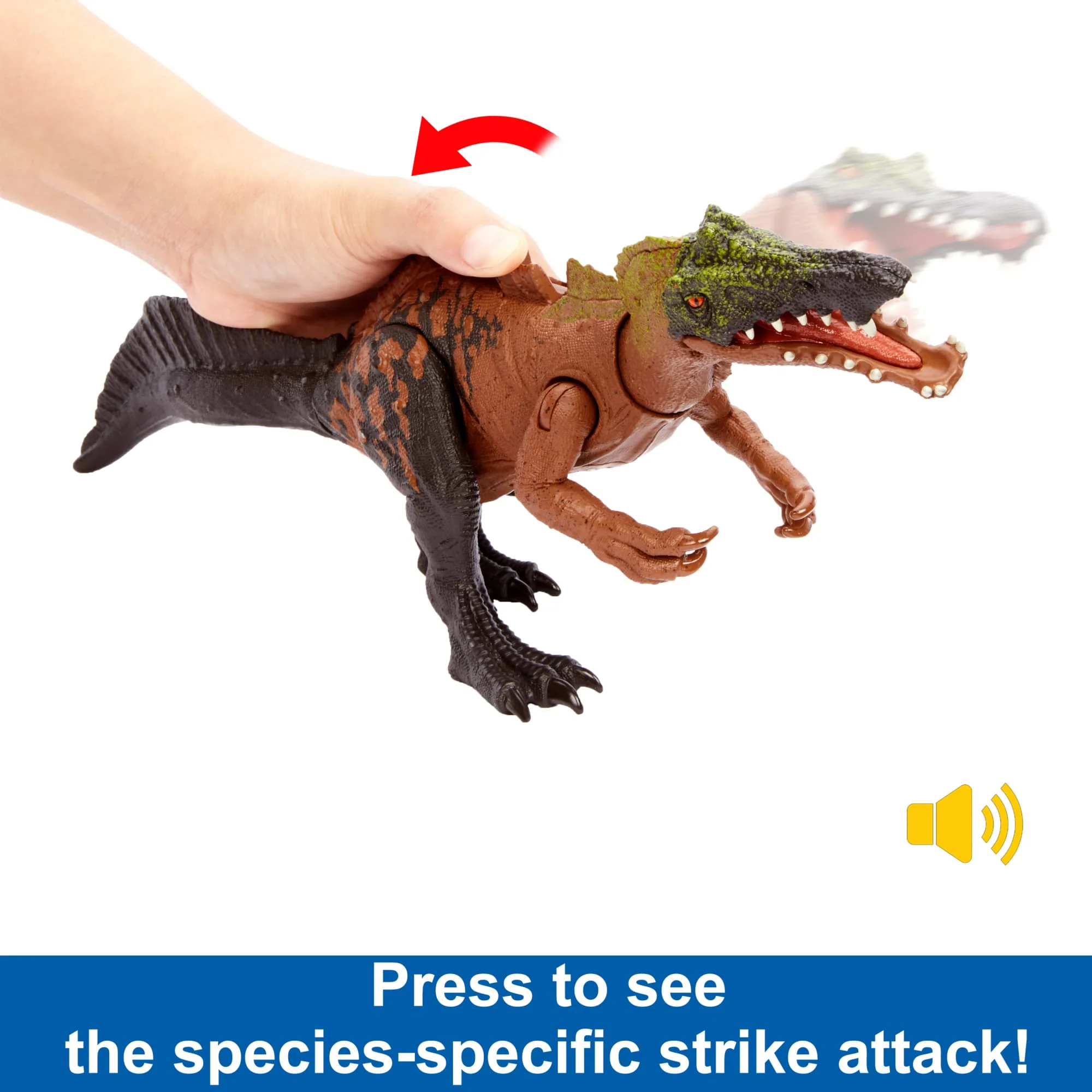 JURASSIC WORLD WILD ROAR Irritator - Image 3