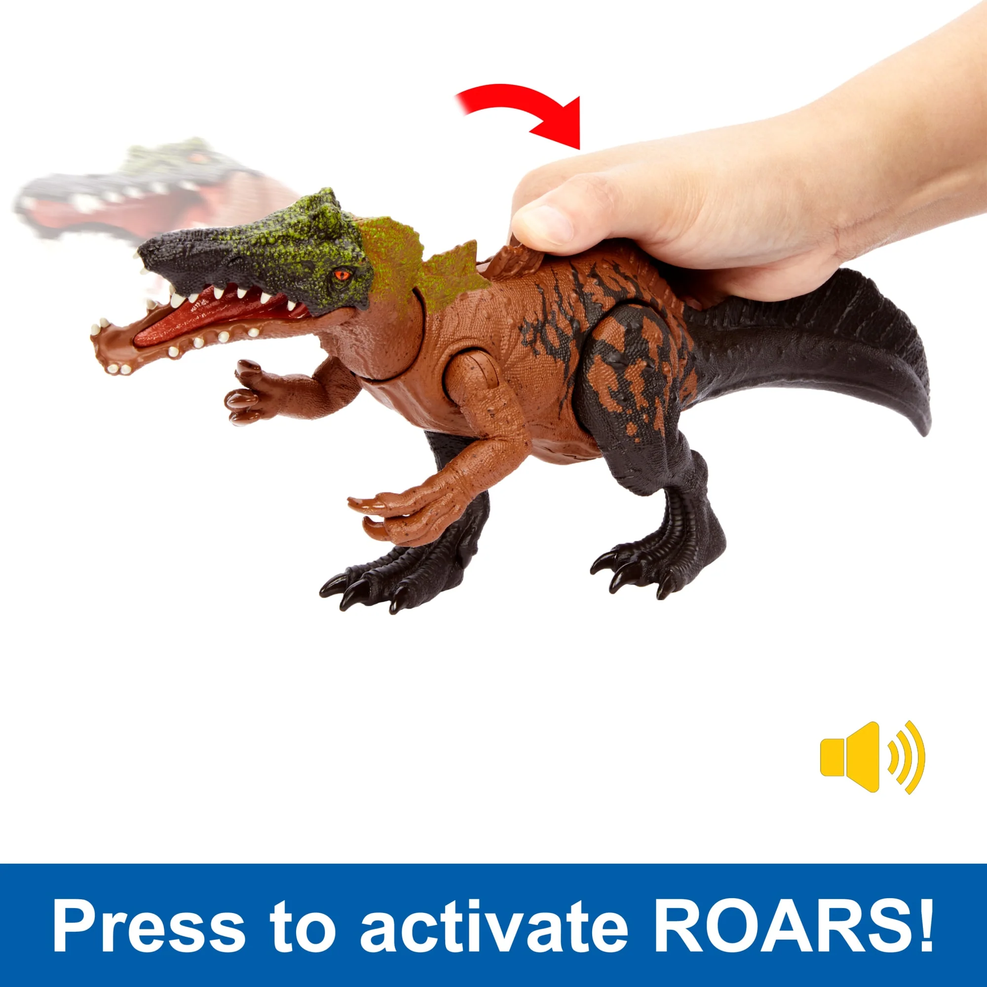 JURASSIC WORLD WILD ROAR Irritator - Image 4