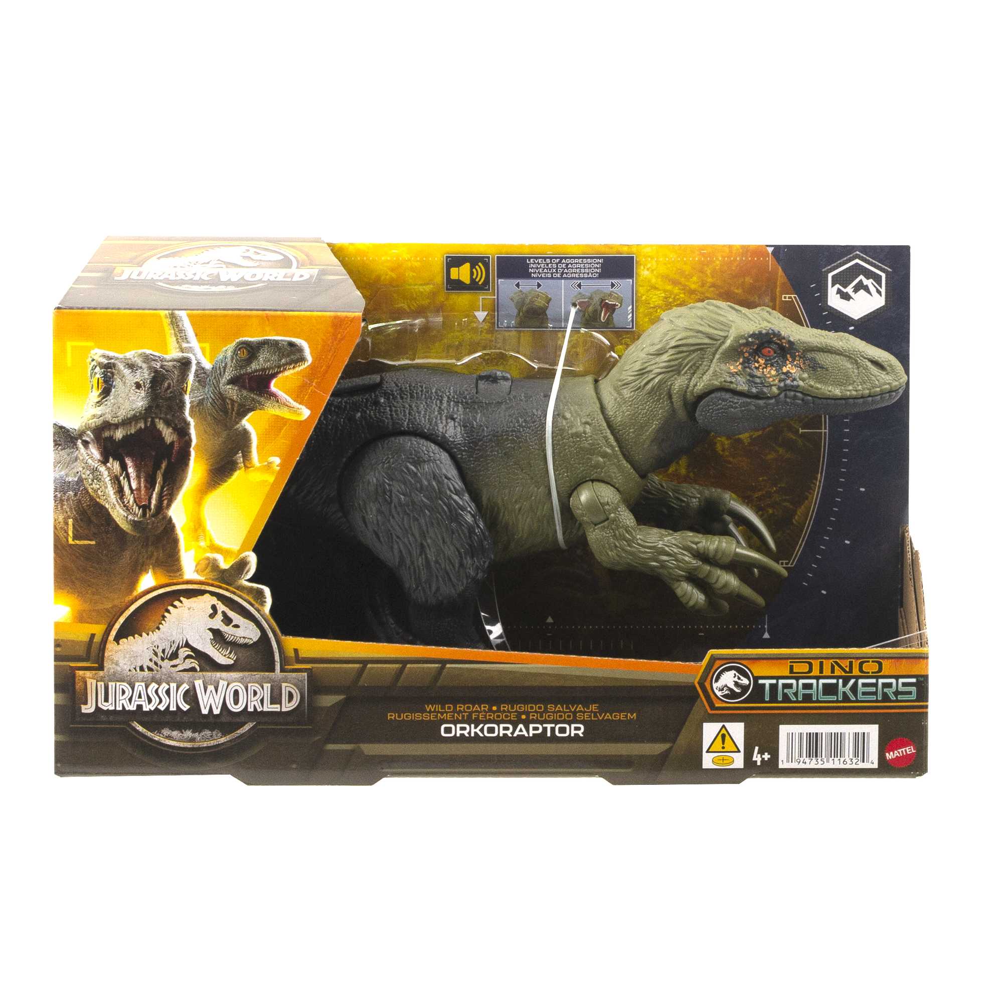 JURASSIC WORLD WILD ROAR Orkoraptor - Image 6