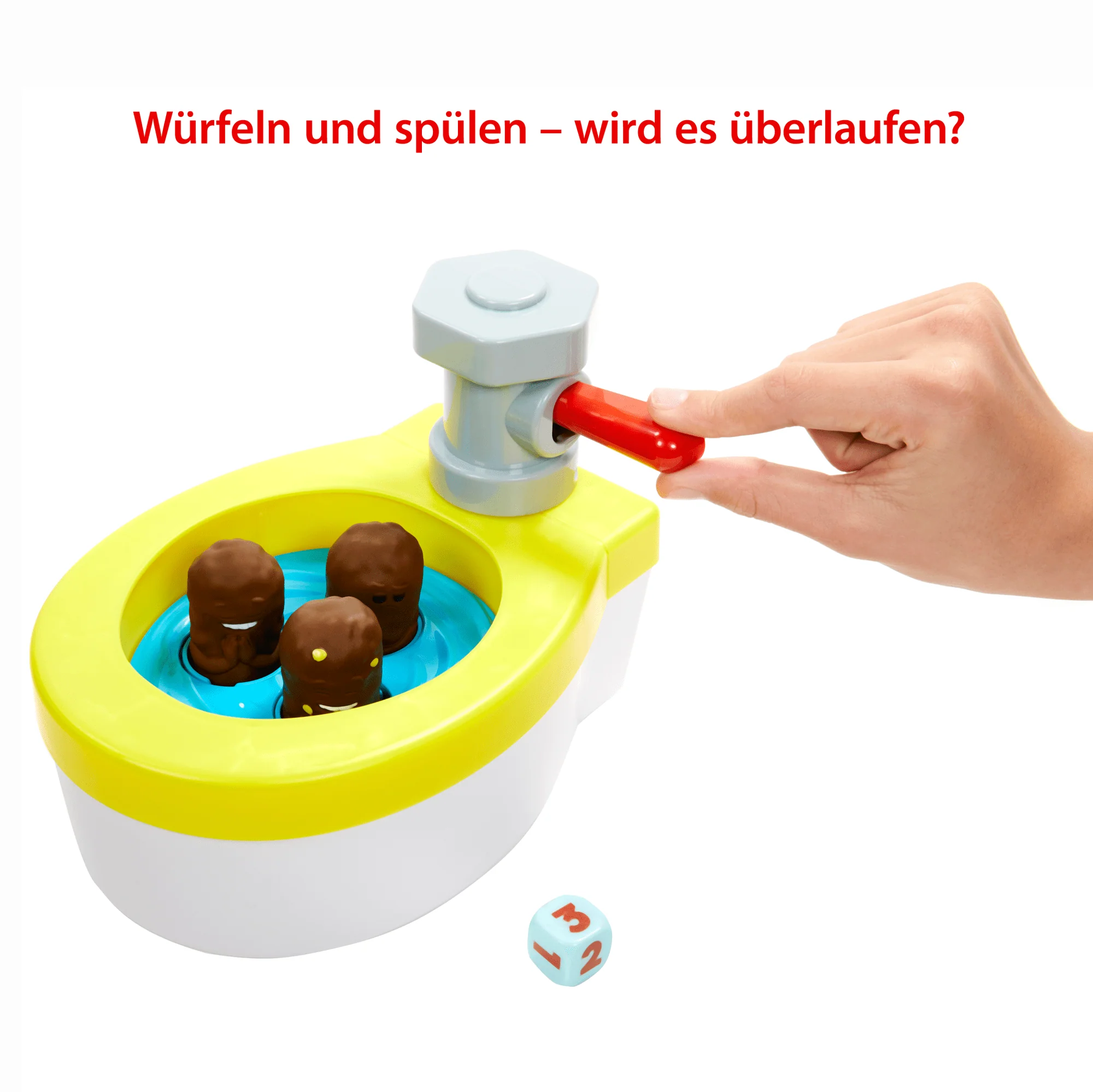 Mattel Games Kacka-Alarm! Voll Verstopft, Kinderspiel, Aktionsspiel - Image 4