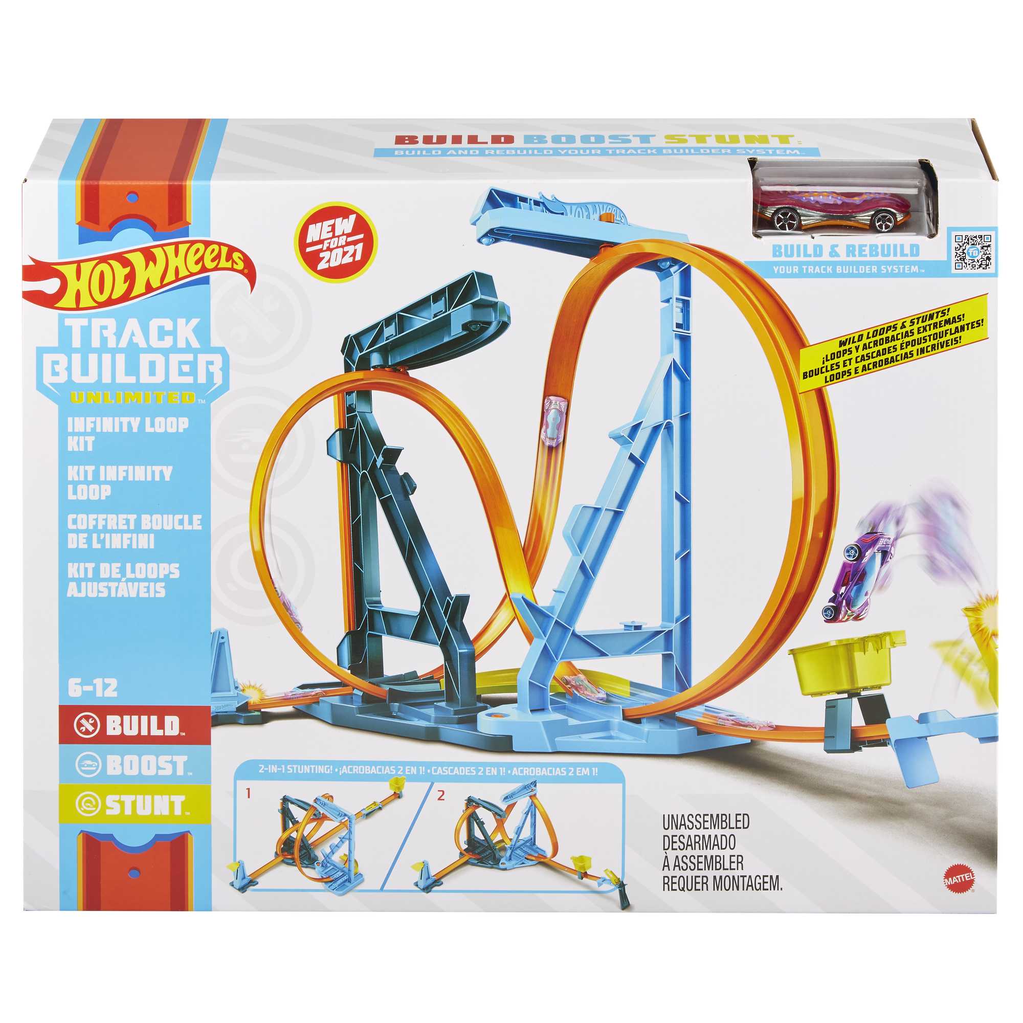 Набор игровой Hot Wheels Конструктор трасс Бесконечная петля - Image 6