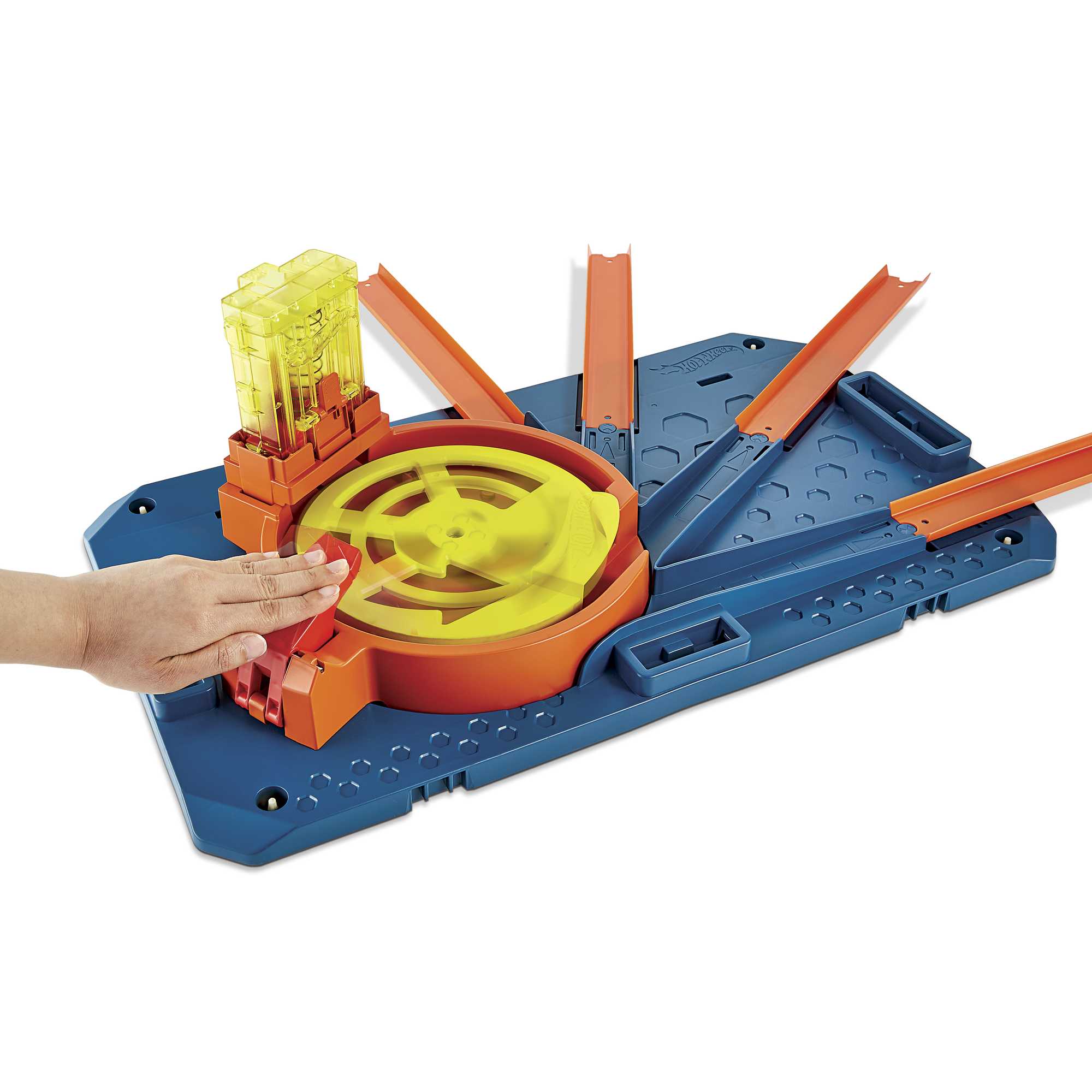 Набор игровой Hot Wheels Конструктор Трасс Мега-пуск - Image 4