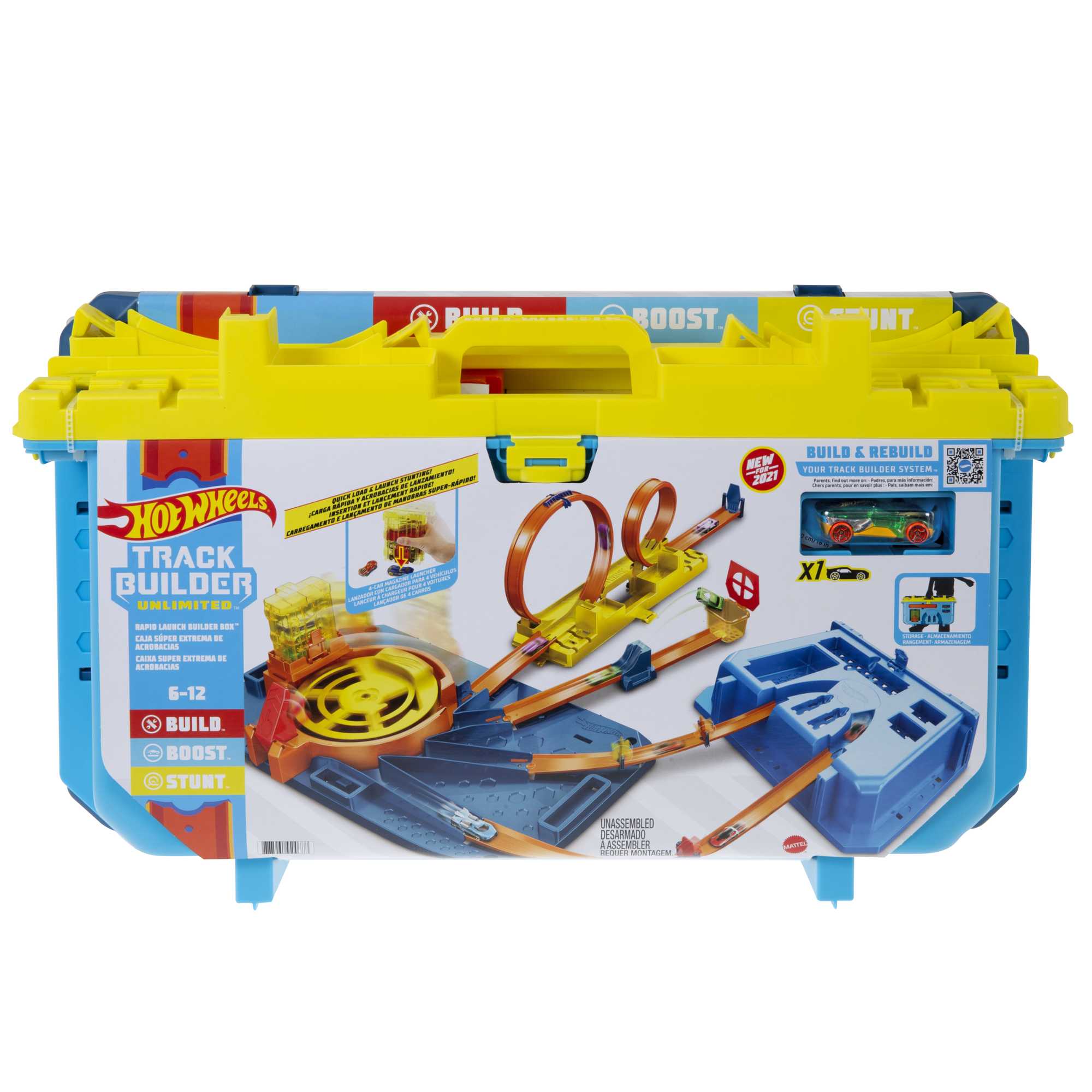 Набор игровой Hot Wheels Конструктор Трасс Мега-пуск - Image 6